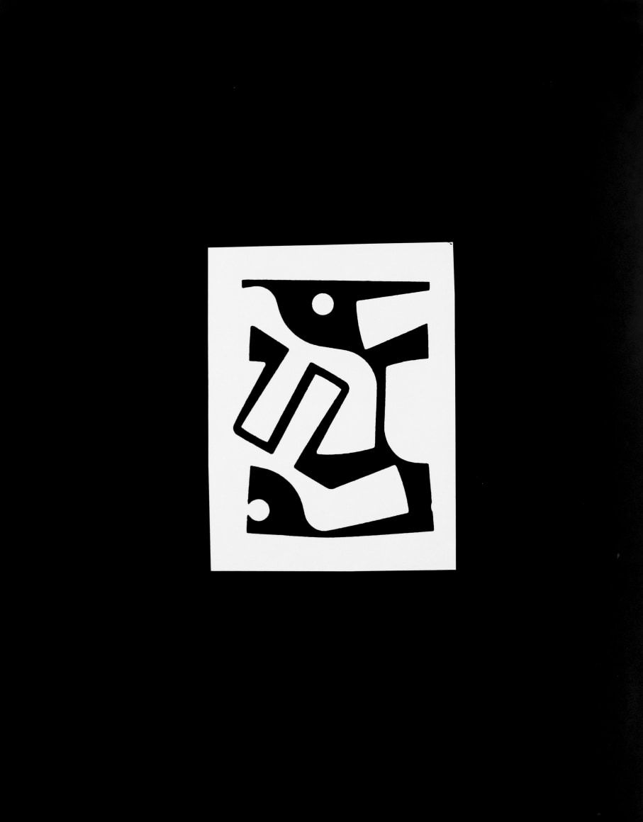 Gottfried Jager, concrete photography, Germany, abstraction, photogram, Sous Les Etoiles Gallery