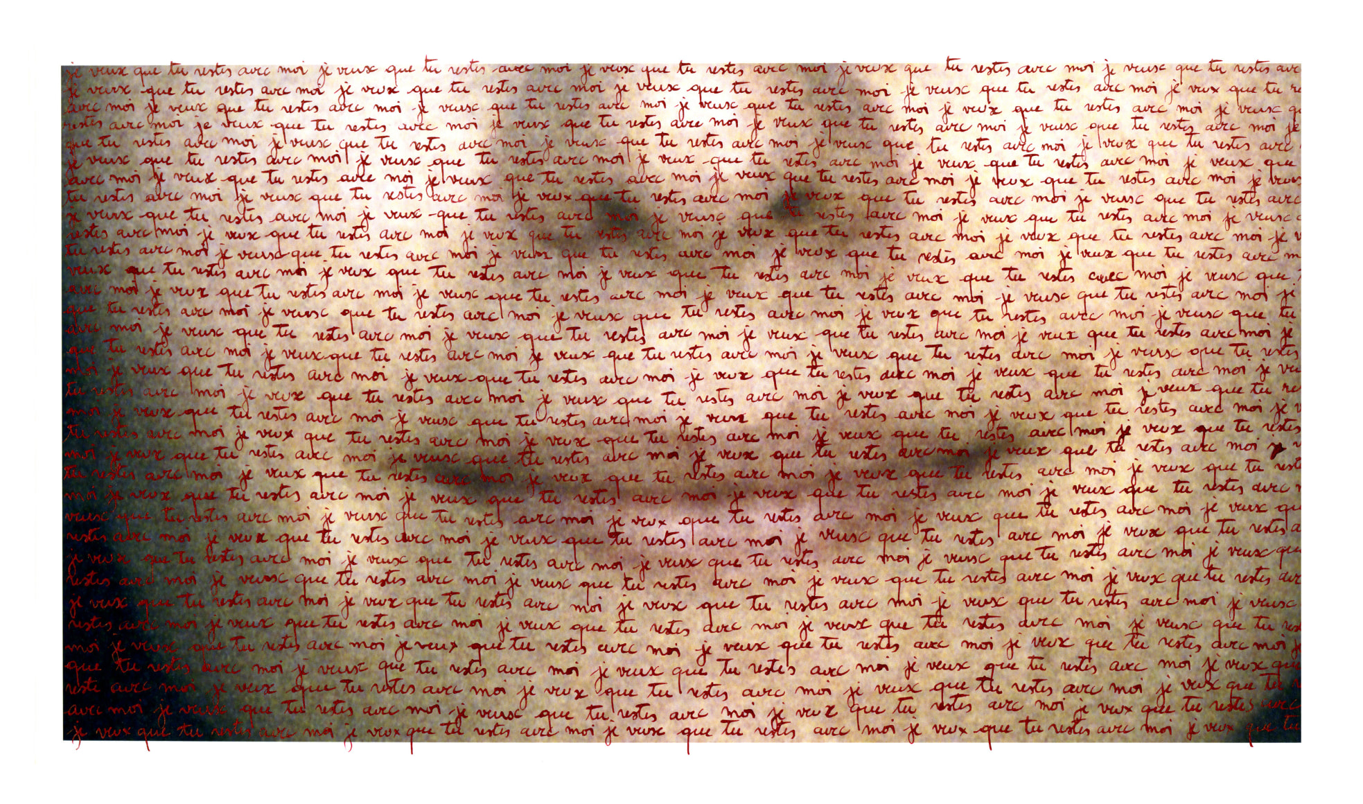 Je veux que tu restes avec moi, 2013 - What Cannot Be Said | Carolle Benitah Photography