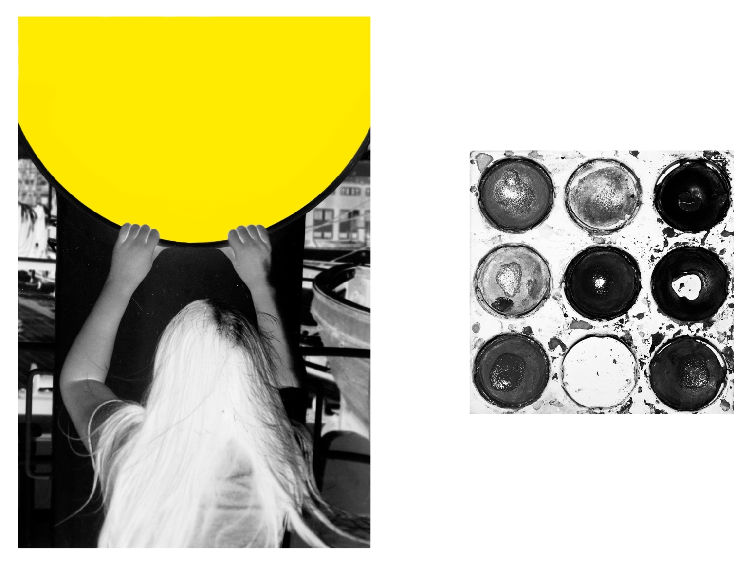 Eeva Hannula, The Structure of Uncertainty, Colour Catcher (Diptych), 2014, Sous Les Etoiles Gallery