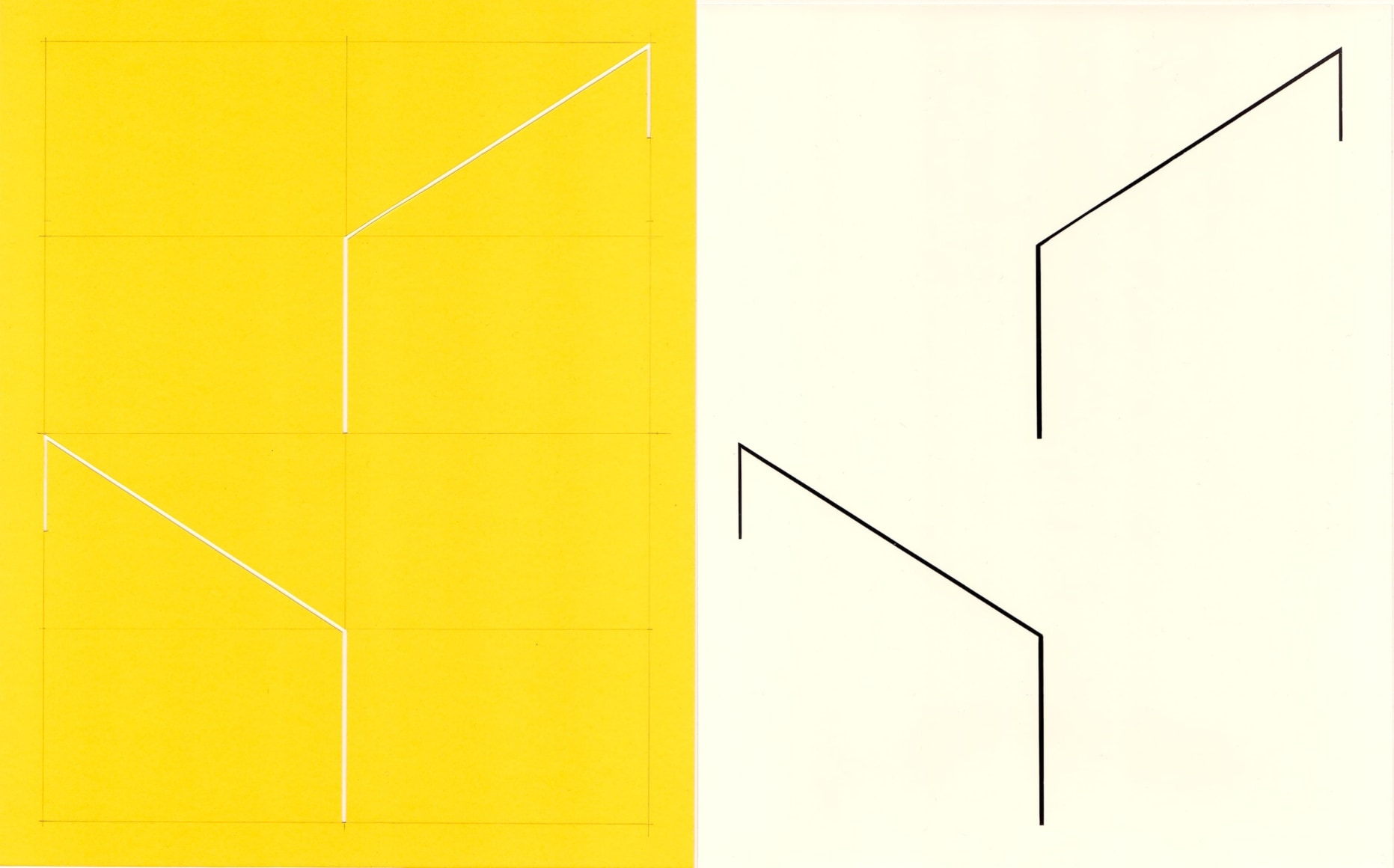 B/W photogram and paper negative (45), 2013 - Photograms &amp; Paper Negatives | Richard Caldicott Fine Art