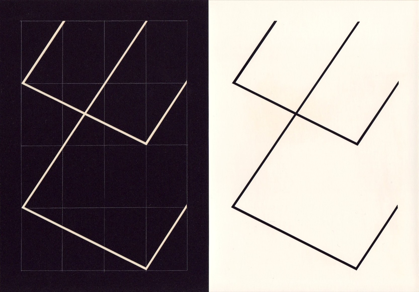 Untitled #28, 2014 - Photograms &amp; Paper Negatives | Richard Caldicott Fine Art