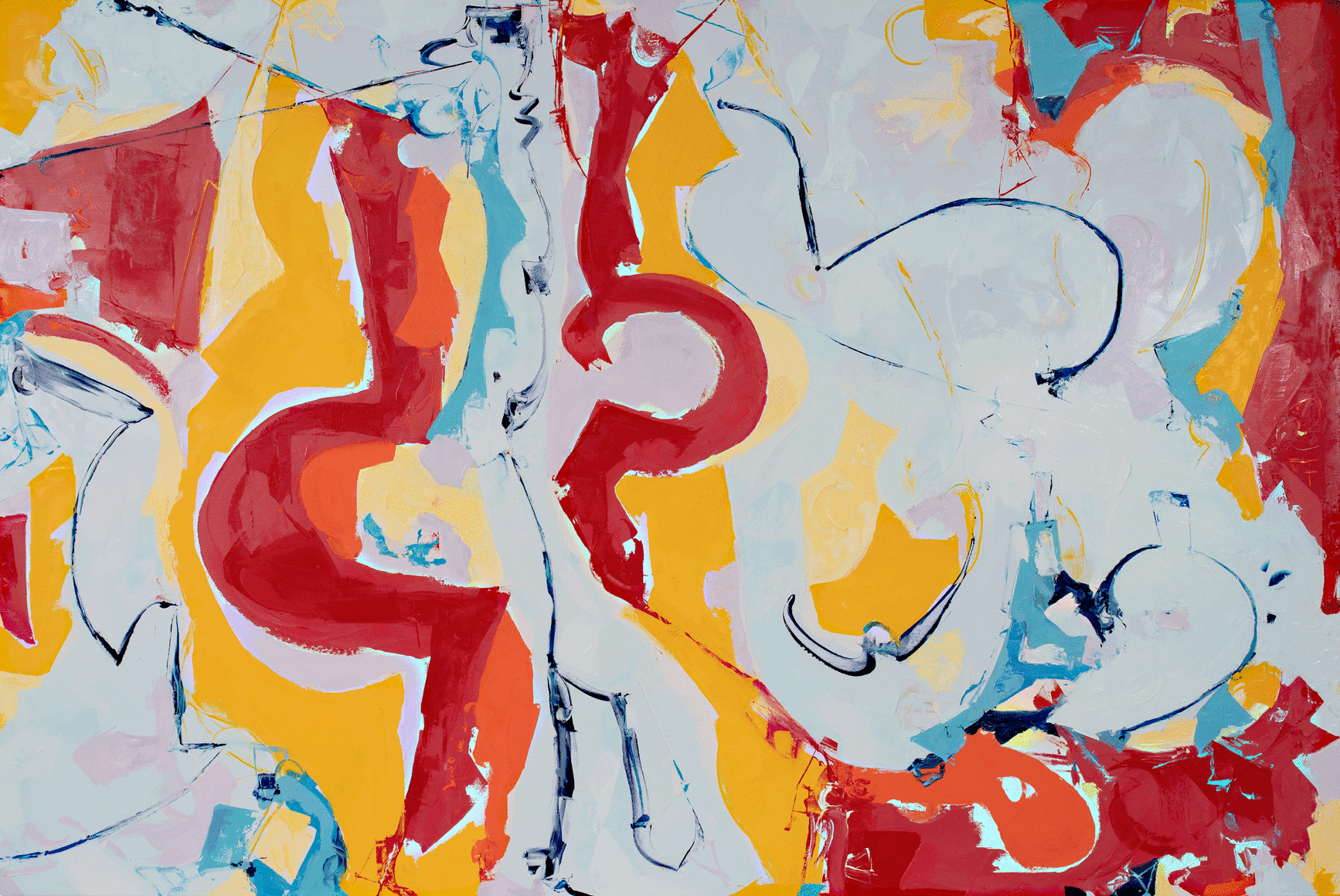 Richard Hoblock, AMID THE NOISES OF COMING AND GOING, 2019-2020