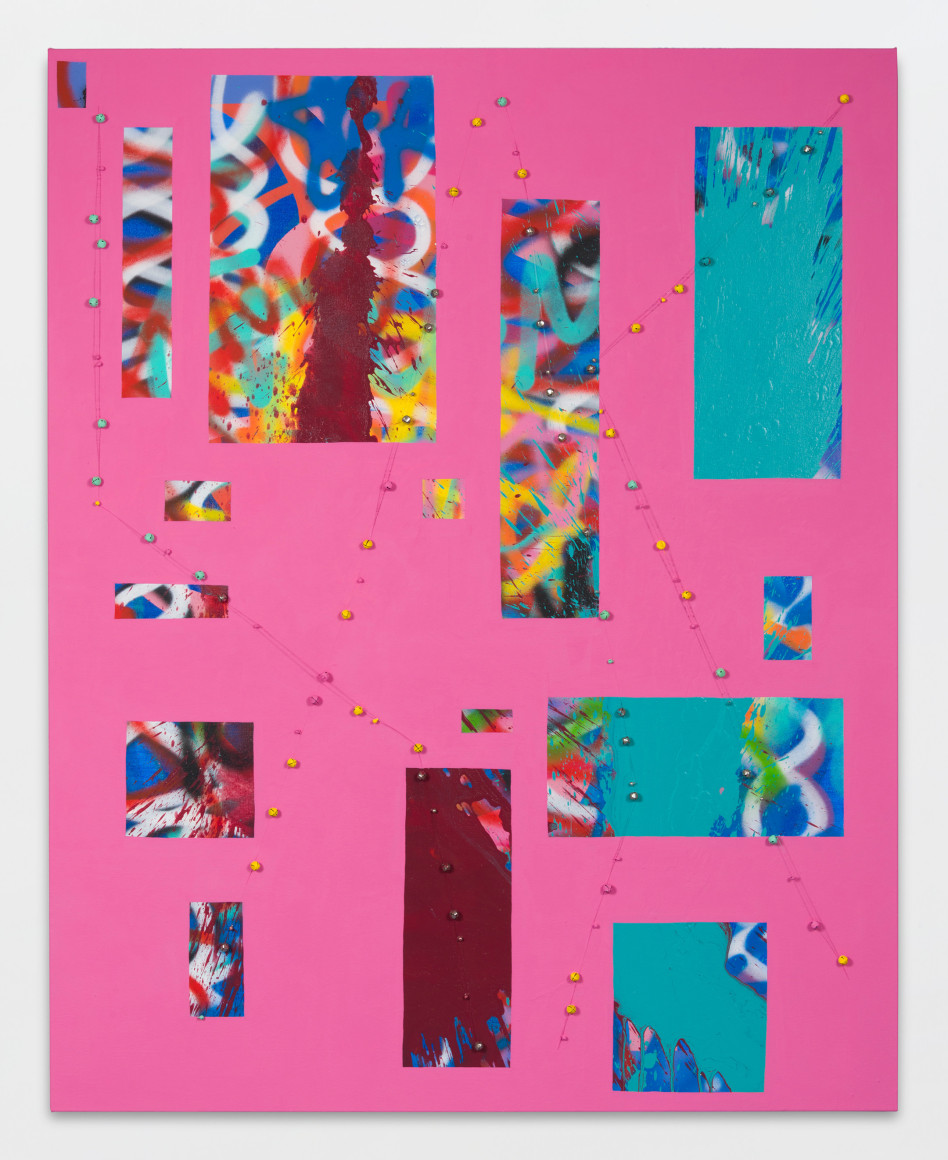 Sarah Cain the future is, 2017