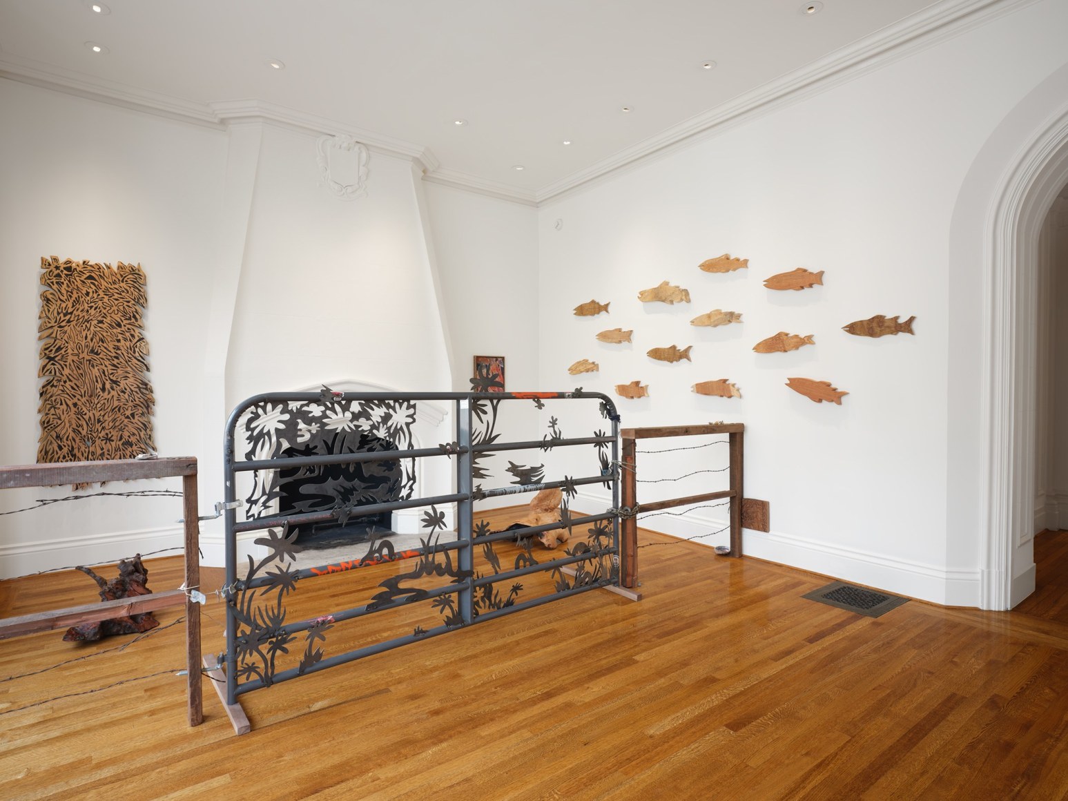 Saif Azzuz Huem-chor O&rsquo; weych-pues (Welcome to where the rivers meet) exhibition imstallation images