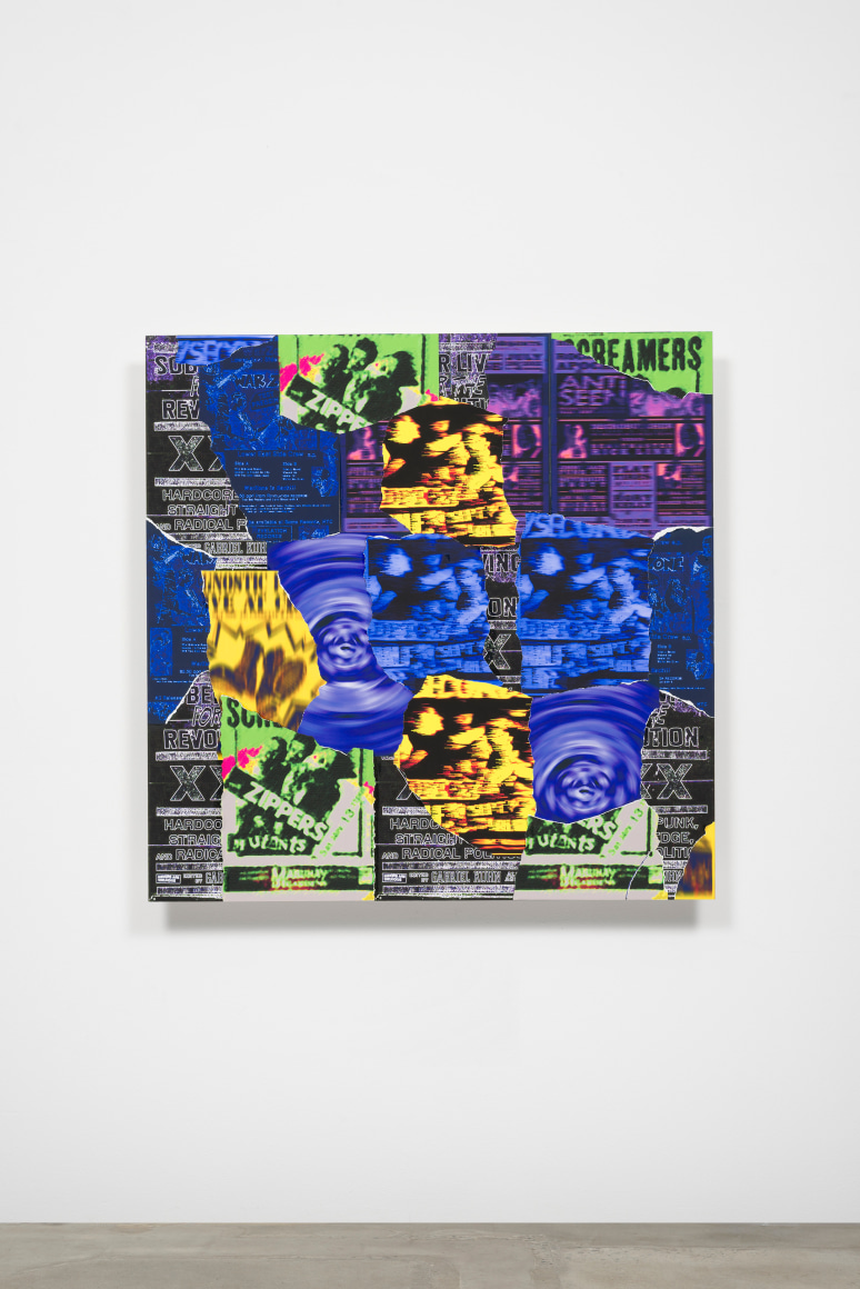 Gary Simmons Walking In My Big Black Boots, 2016