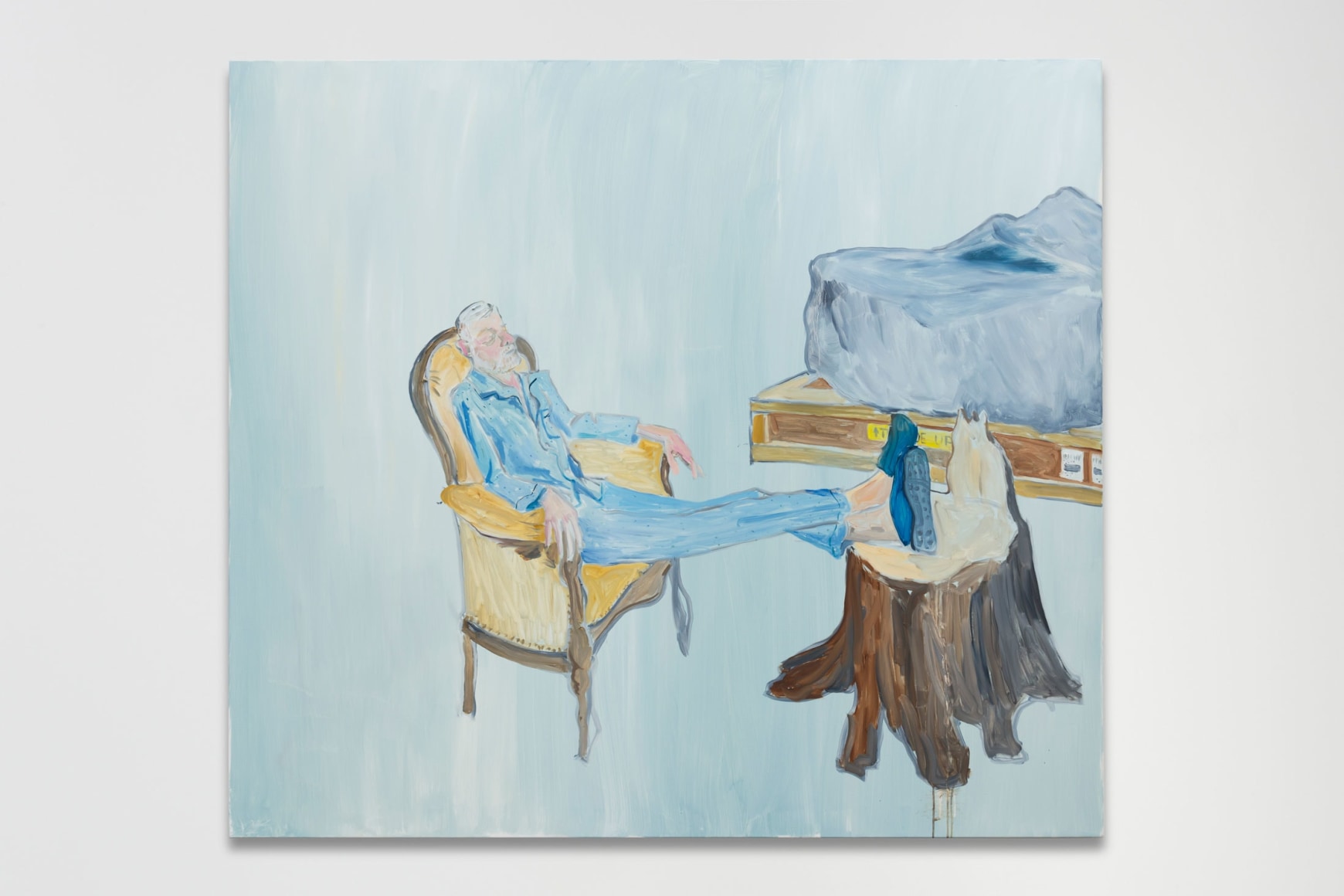 Ragnar Kjartansson, Bjarni B&ouml;mmer Listens to Roy Orbison&#039;s &quot;Crying,&quot;&nbsp;2019