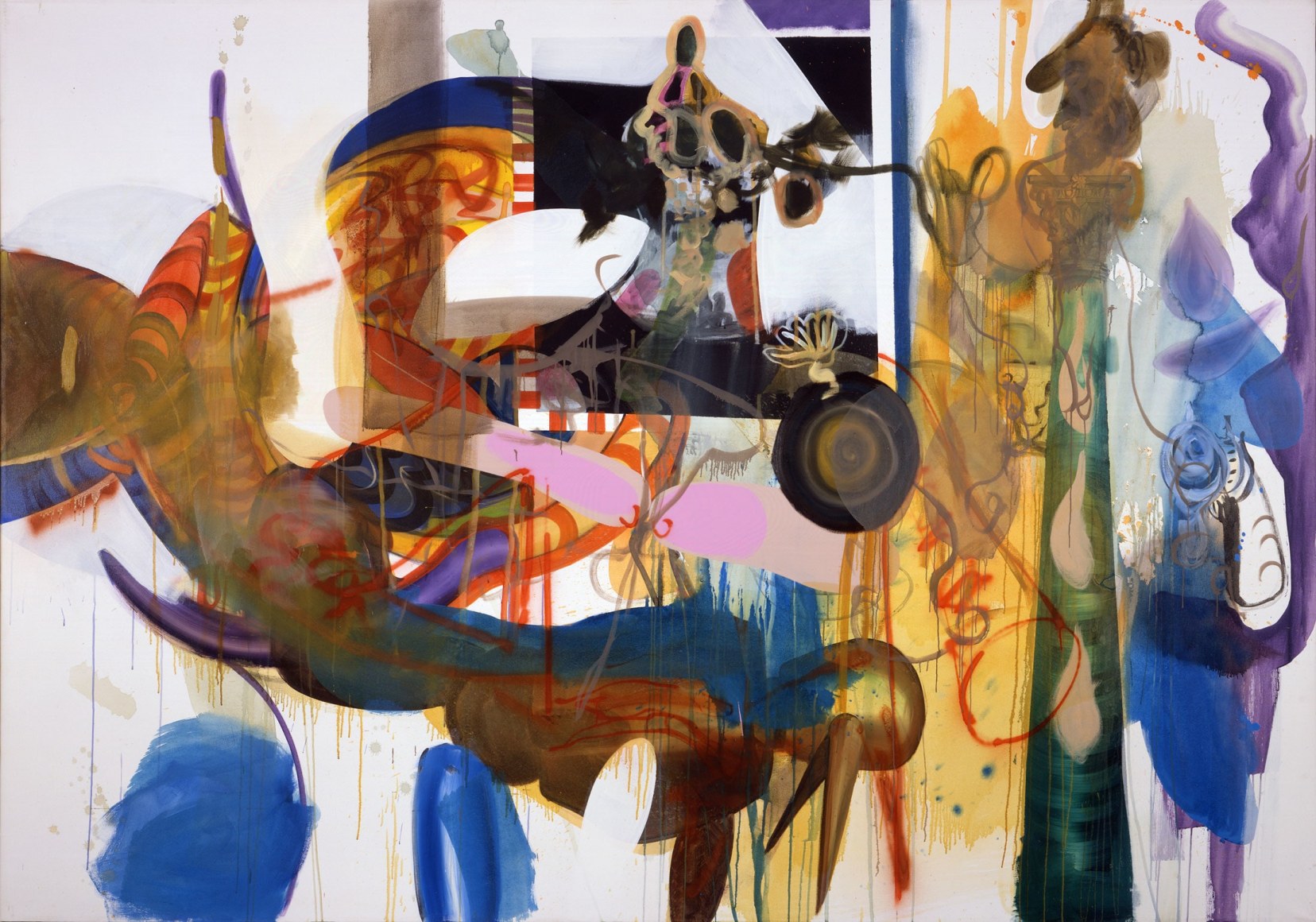 Albert Oehlen M&uuml;llflasche, 2004