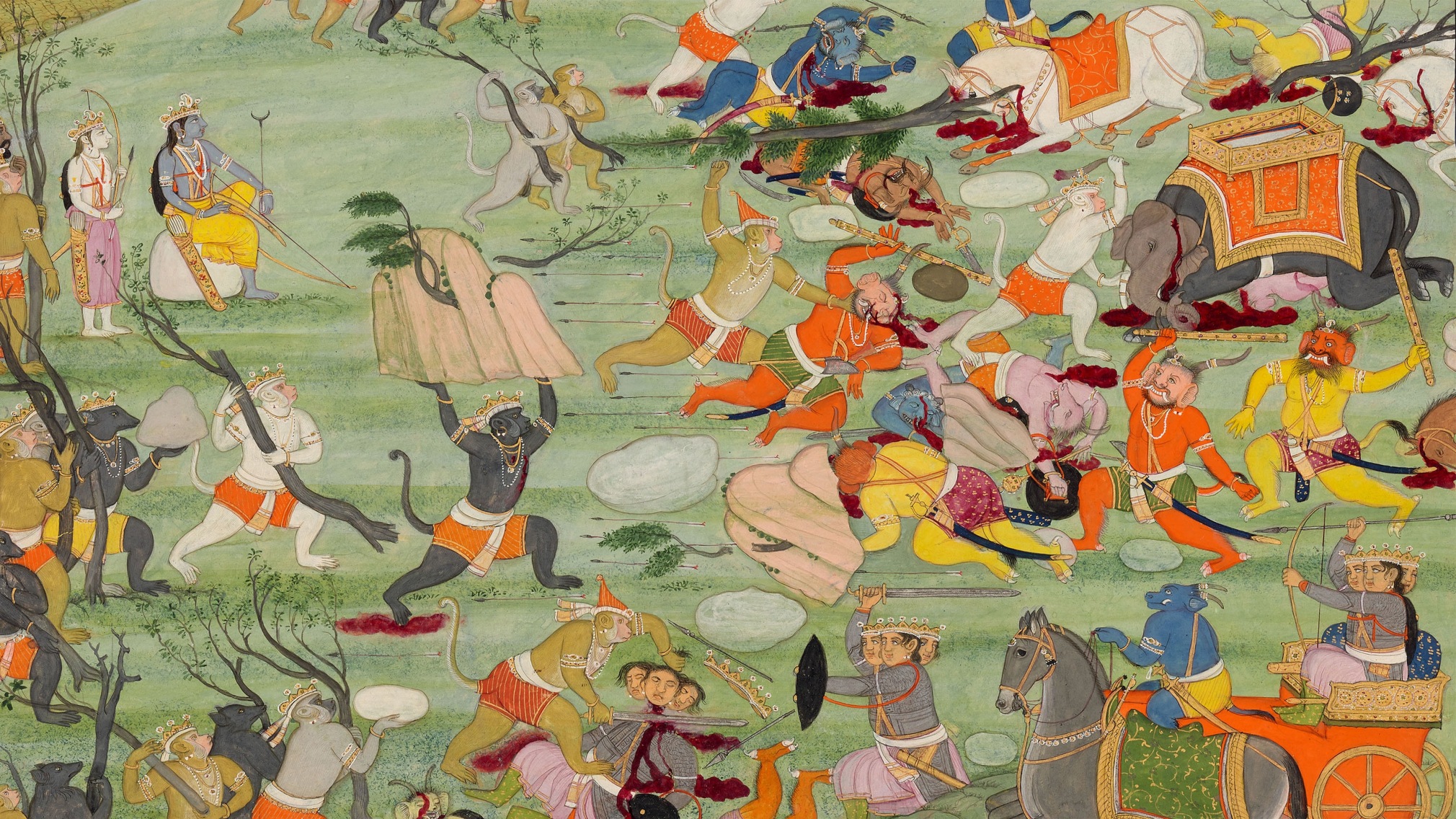 Focus on epics, with narration by Ranjit Hoskote, from his essay "The Epic is Never Over"