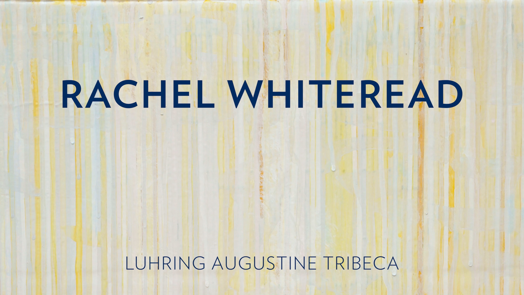 Rachel Whiteread at Luhring Augustine Tribeca installation video