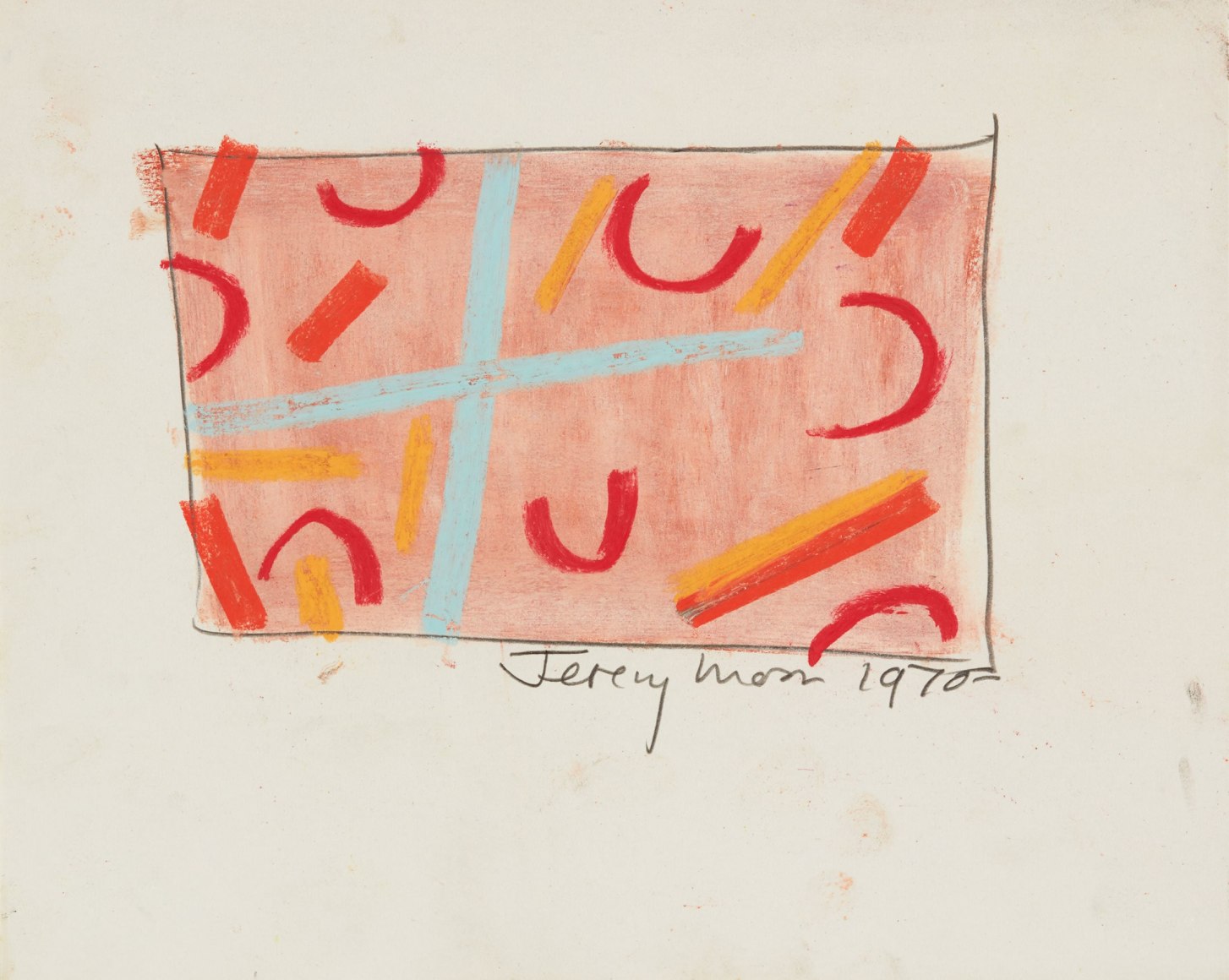 Jeremy Moon, Drawing [1970], 1970