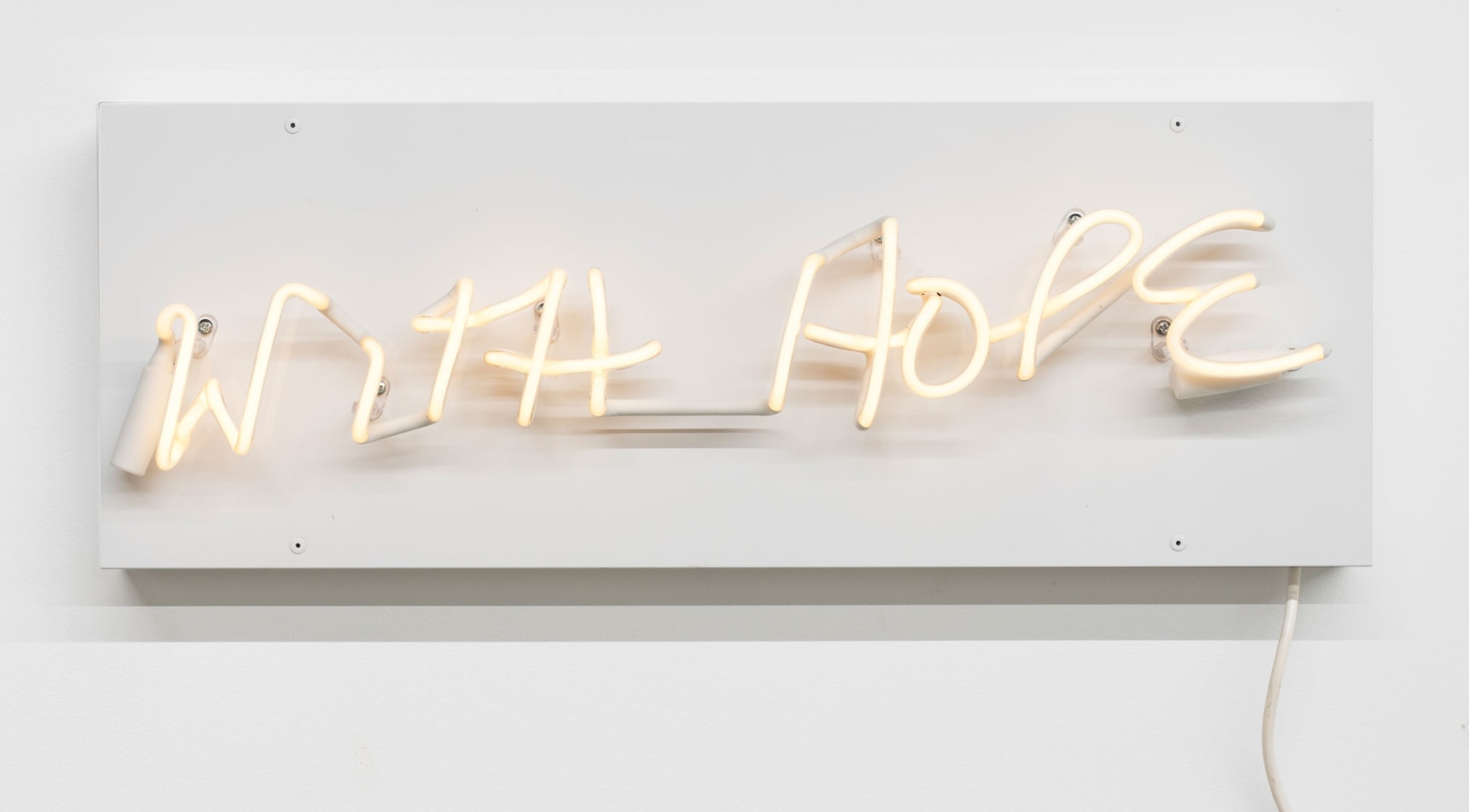 Glenn Ligon With Hope, 2017