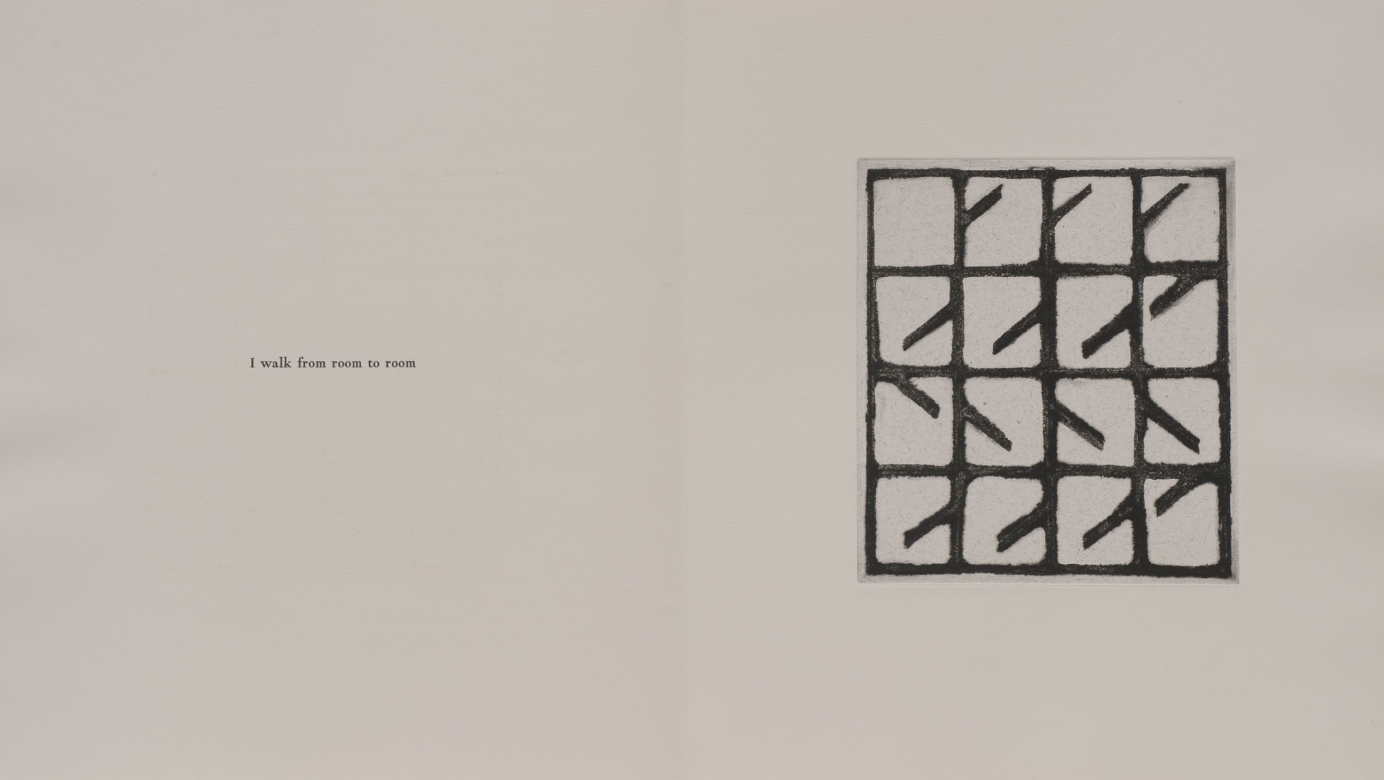 Zarina, I Walk from Room to Room