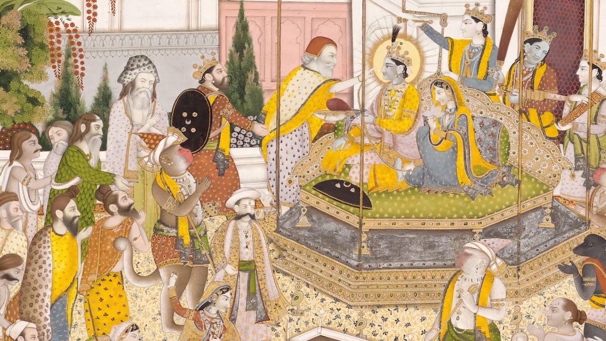 Exhibition preview for Court, Epic, Spirit: Indian Art 15th–19th Century at Luhring Augustine Tribeca, January 26–March 24, 2022