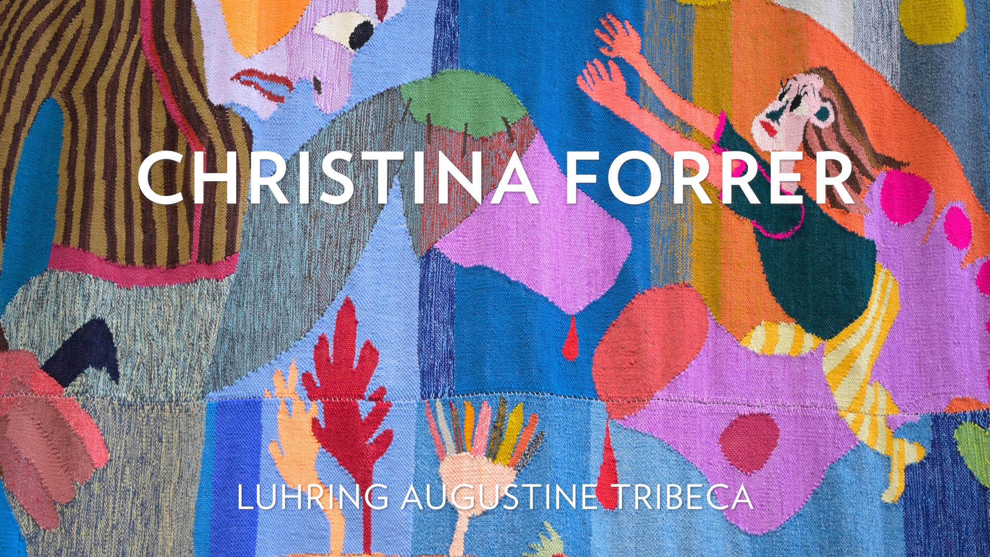 Christina Forrer Installation video for solo exhibition at Luhring Augustine Tribeca, New York