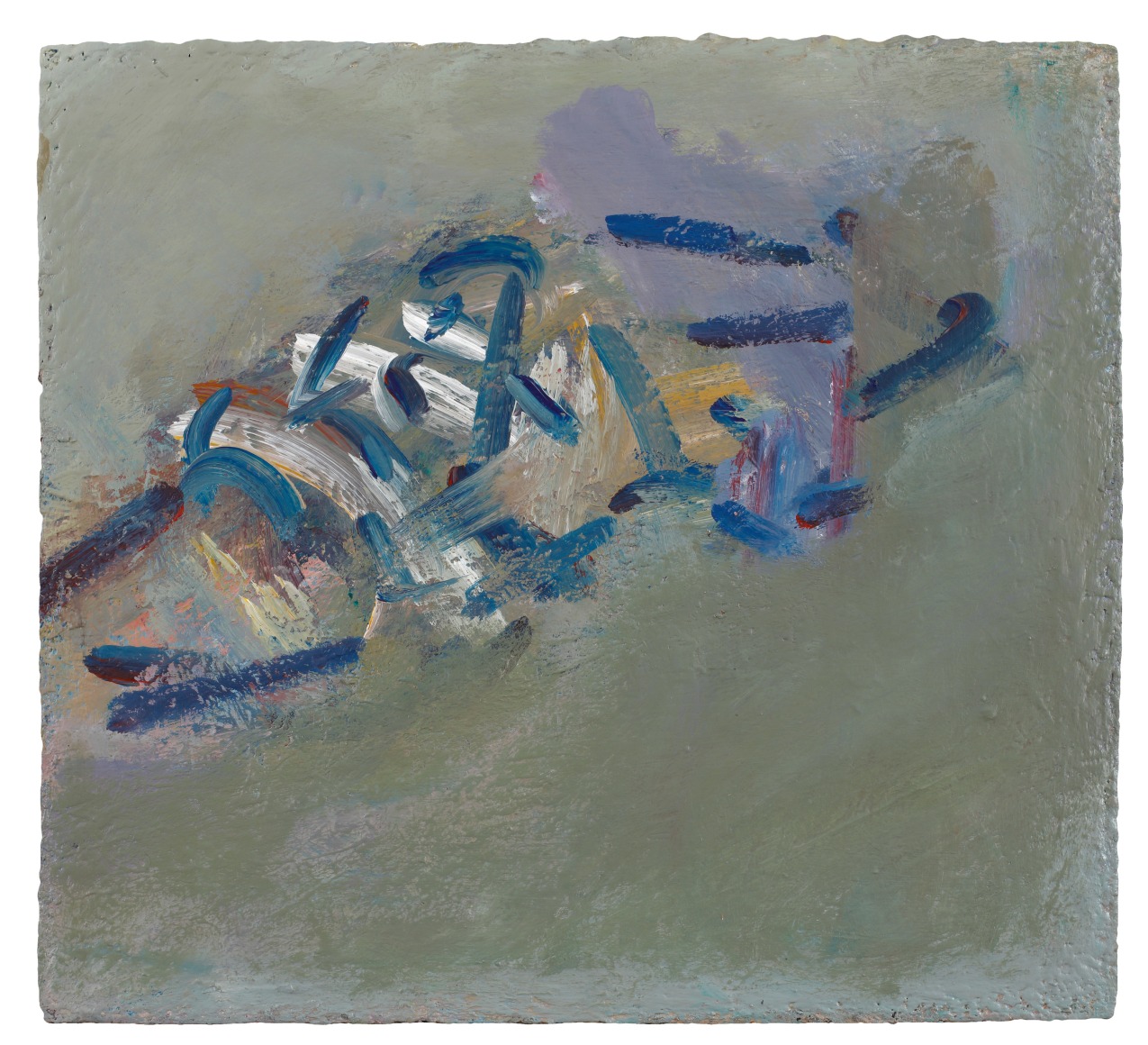 Frank Auerbach Reclining Head of Julia II, 2020