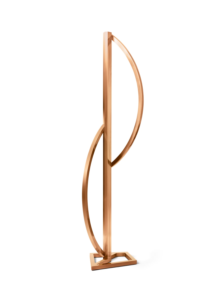 Arthur Carter Overlapping Arcs at 90 Degress, 2016