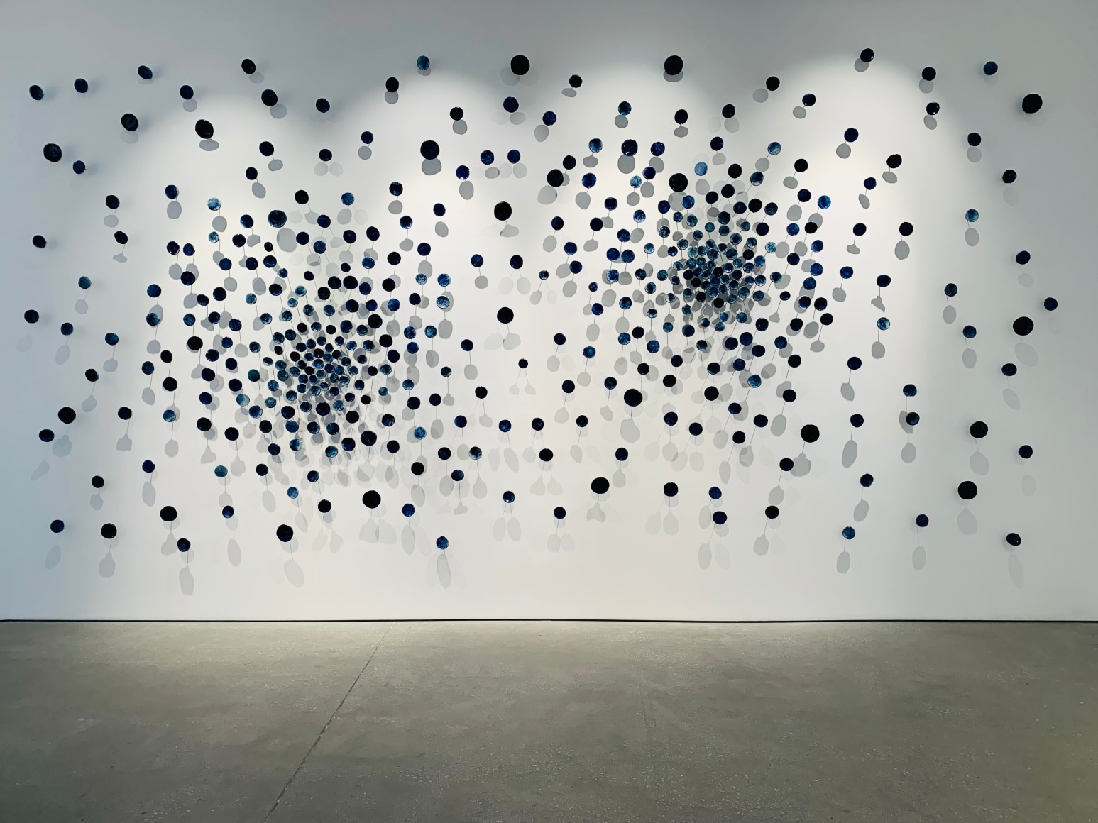 &lsquo;I will take you up to the stars&rsquo; is a romantic title for an artwork. Through this piece, Eduardo wanted to illustrate how the heart&nbsp;feels&nbsp;when someone tells you these words. The artwork consists 400+ blue ceramic petals, which are distributed in this case,&nbsp;across a wall 9-meter-wide per 3.5 meter high. Each person in the relationship is represented by one of two explosion-like forms. In the middle there is an interconnection between them, representing how each of us needs to have our own space close to the other, but at the end we are different people with unique identities.&nbsp;In Eduardo&#039;s own words, &quot;It&#039;s like an explosion of feelings inside you. How can anybody&nbsp;take you up to the stars? It doesn&rsquo;t matter if you get to the stars or not. It is the compenetration of two people. I would do anything for you. I would just forget about reality to&nbsp;enjoy my life by&nbsp;your side. I am just so connected to you, when I am with you the rest of the world disappears.&nbsp;And when you see the artwork you understand what it really is when someone has these thoughts for you. How beautiful! Life goes on&nbsp;because of love. &ldquo;