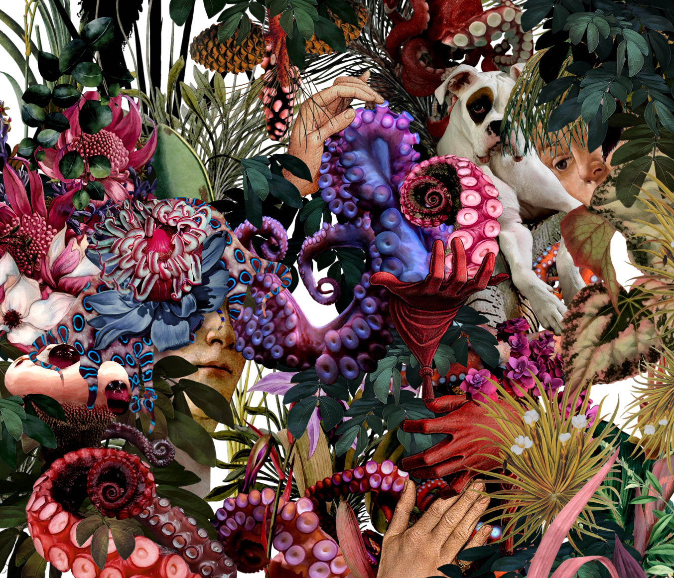 of La La Land series, 2020-2021, Oil on canvas