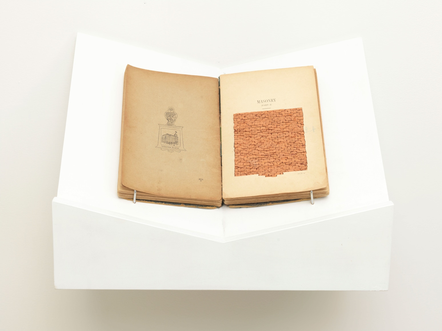 Hand-Carved Book, 2015