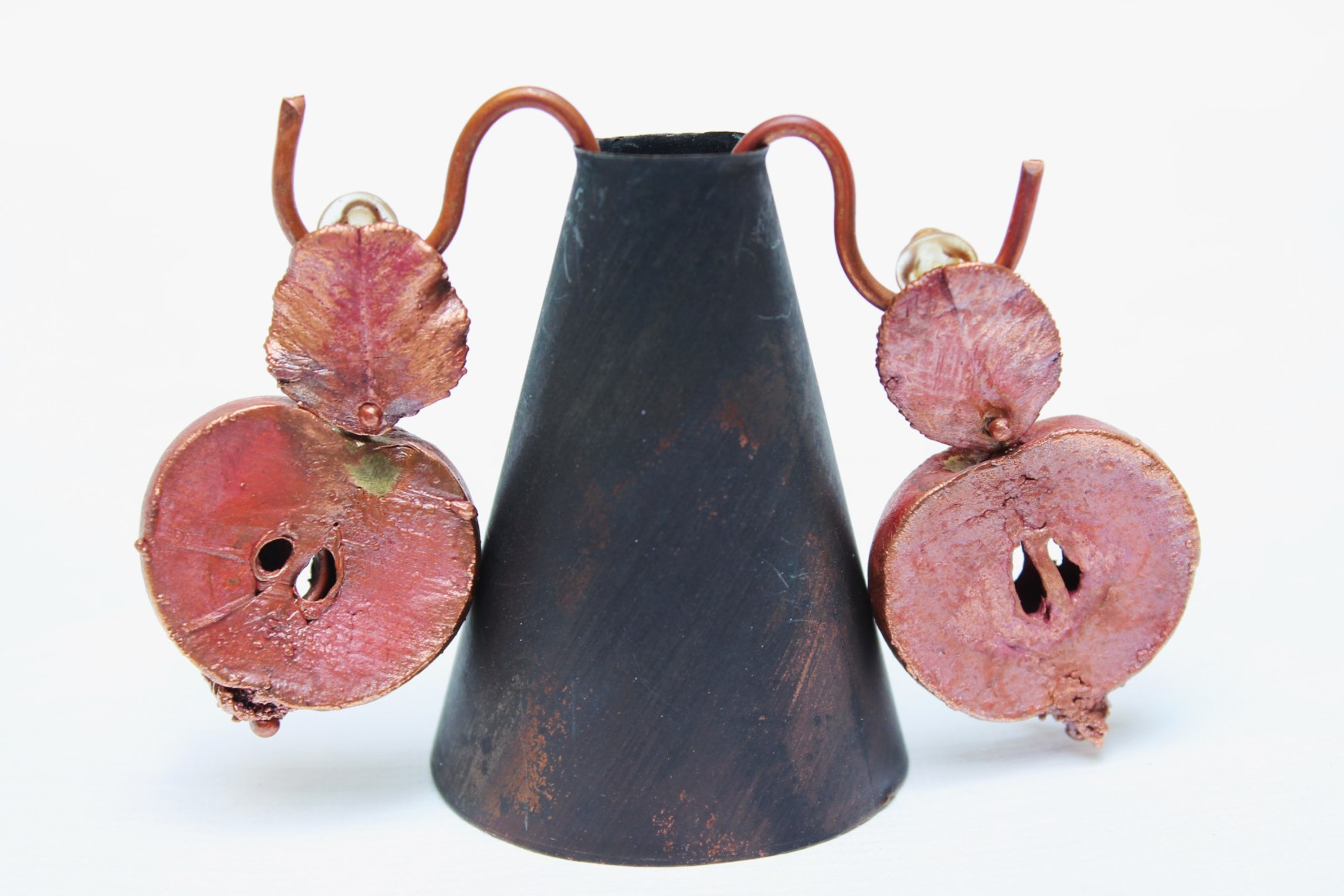 Julie Hamisky Apple Slice Earrings, 2019