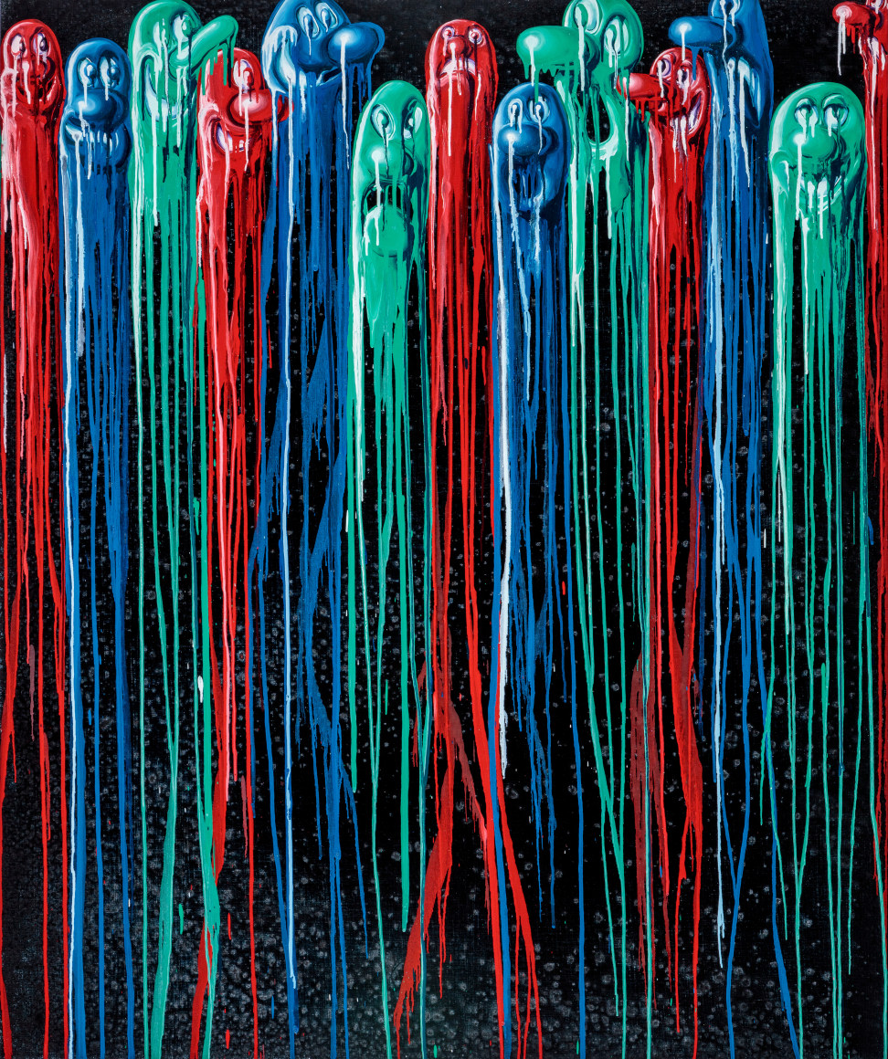 Kenny Scharf Dark Melt, 2017