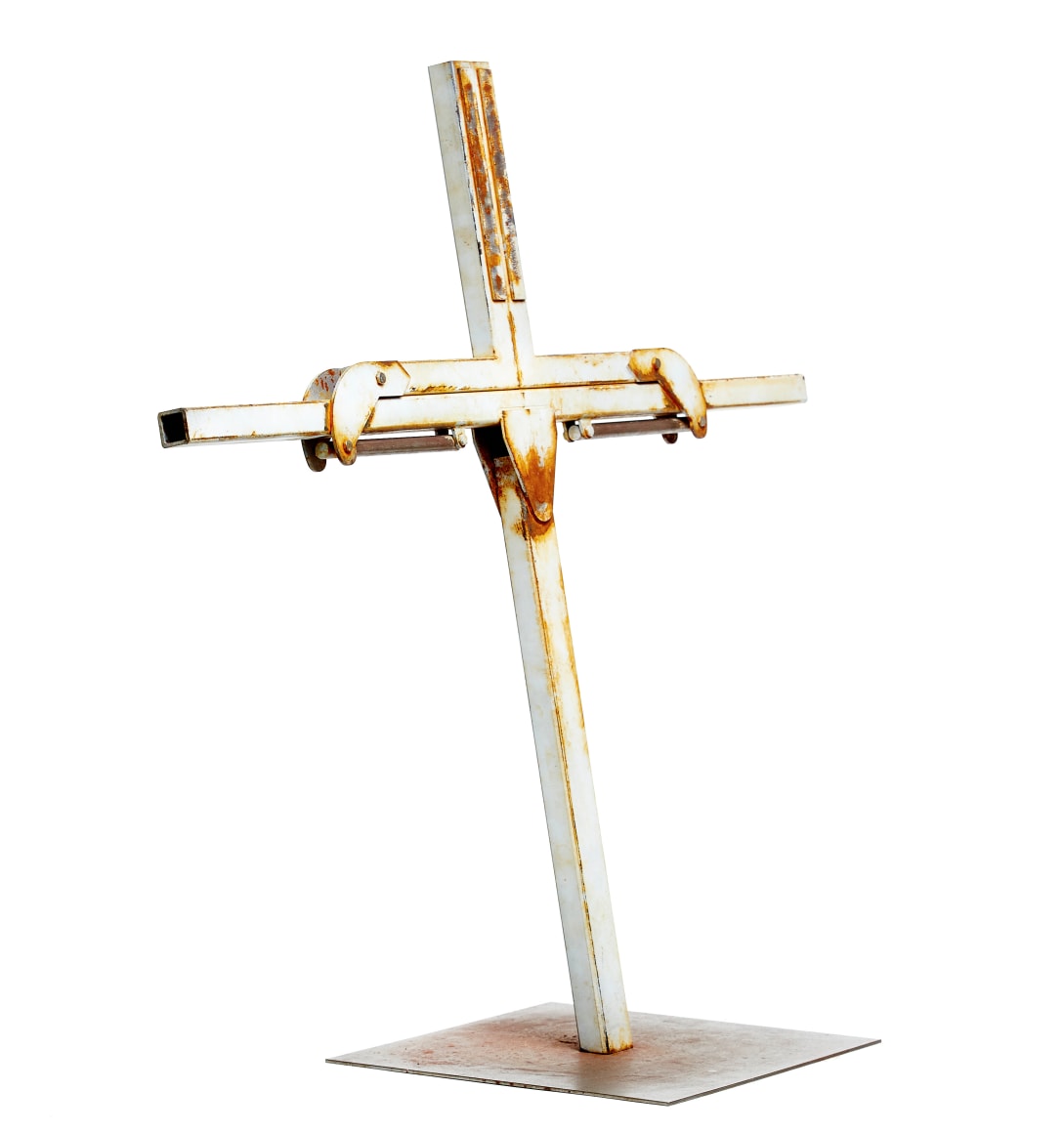 Nate Lowman Courtesy Professionalism Respect (white), 2010