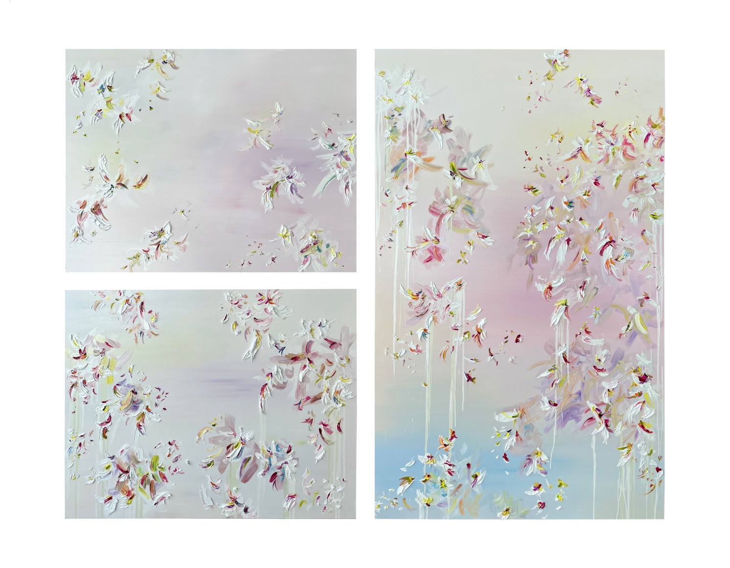 Ana D&#039; Castro, &ldquo;. . . a pastel symphony . . .&rdquo;,&nbsp;2022&nbsp;