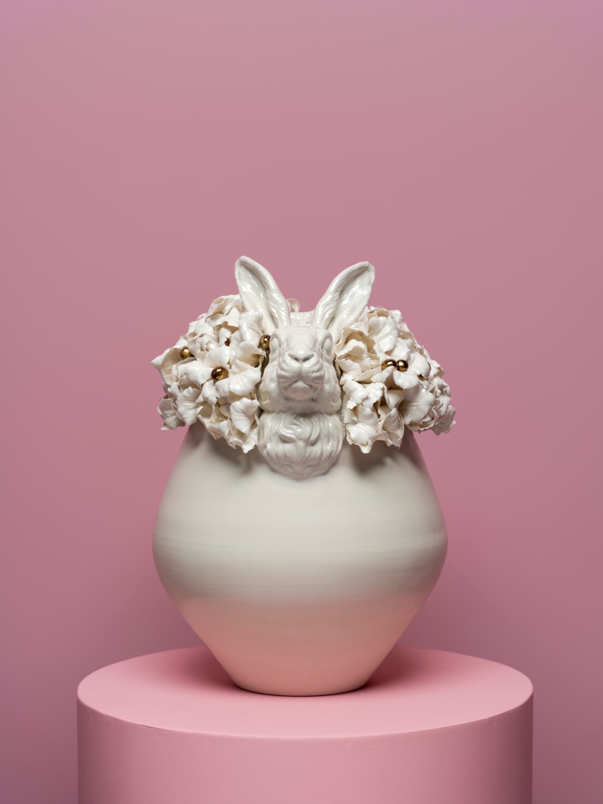 Bloomkeepers, 2025, Wheelthrown, Handbuilt, Porcelain, Stoneware