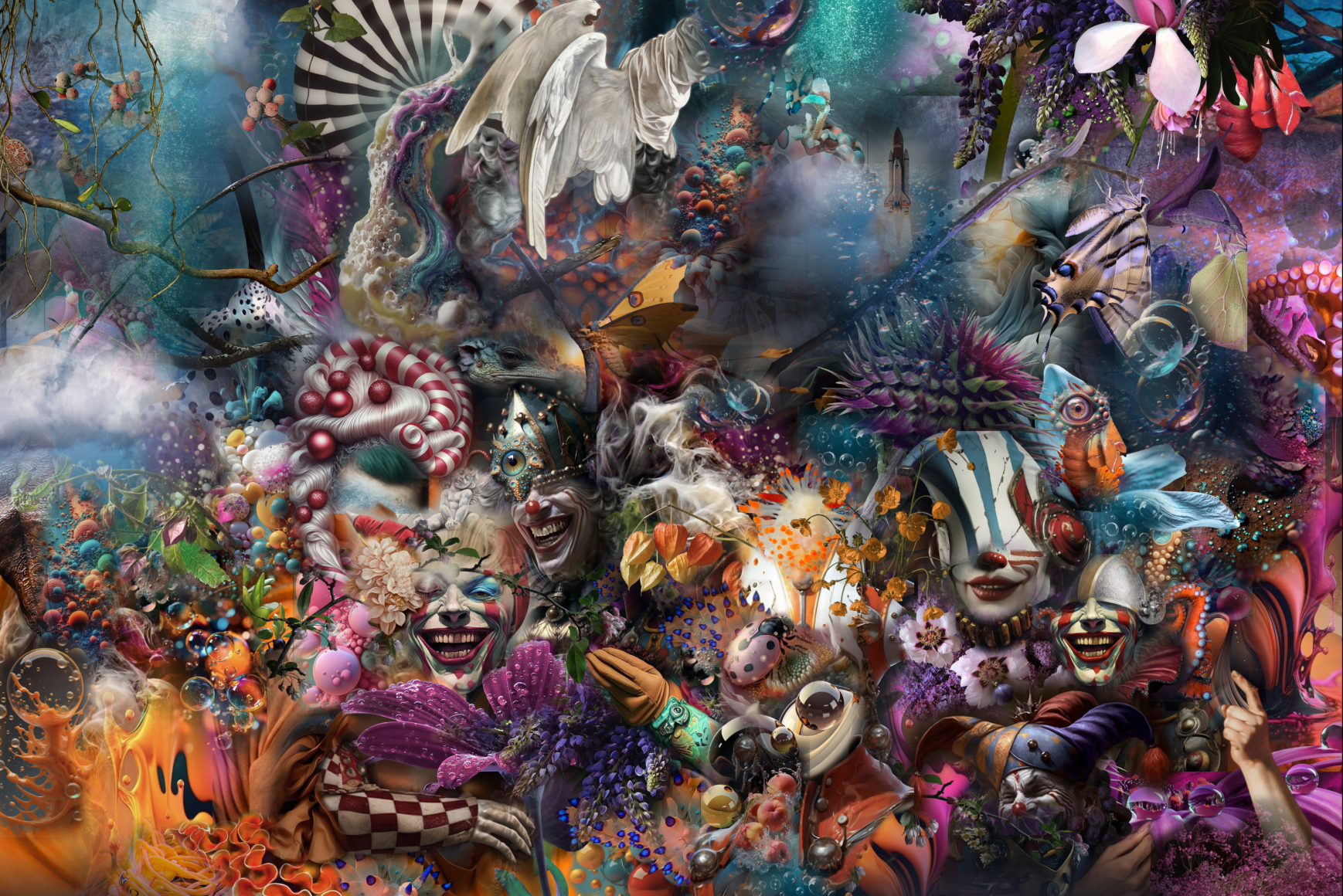 Naeemeh Kazemi Untitled&nbsp;(Bubble Land Series), 2025