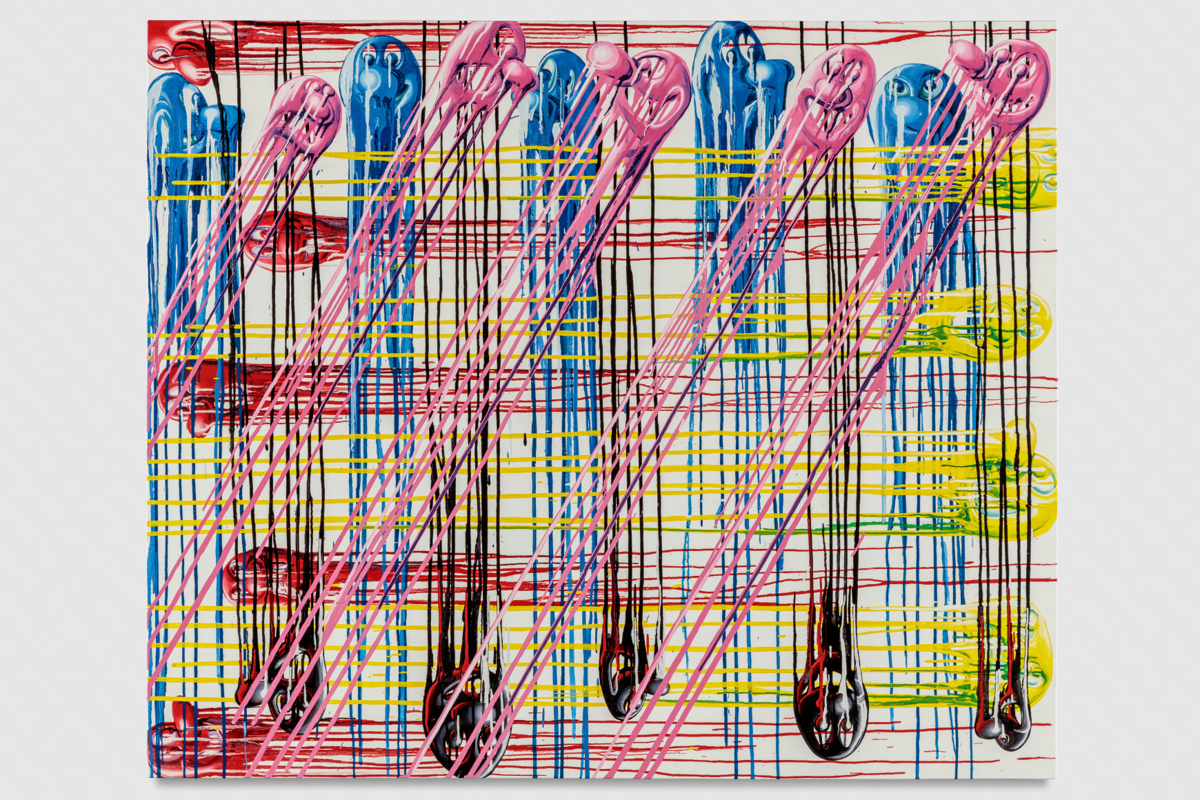 Kenny Scharf Plaidee Melt, 2017