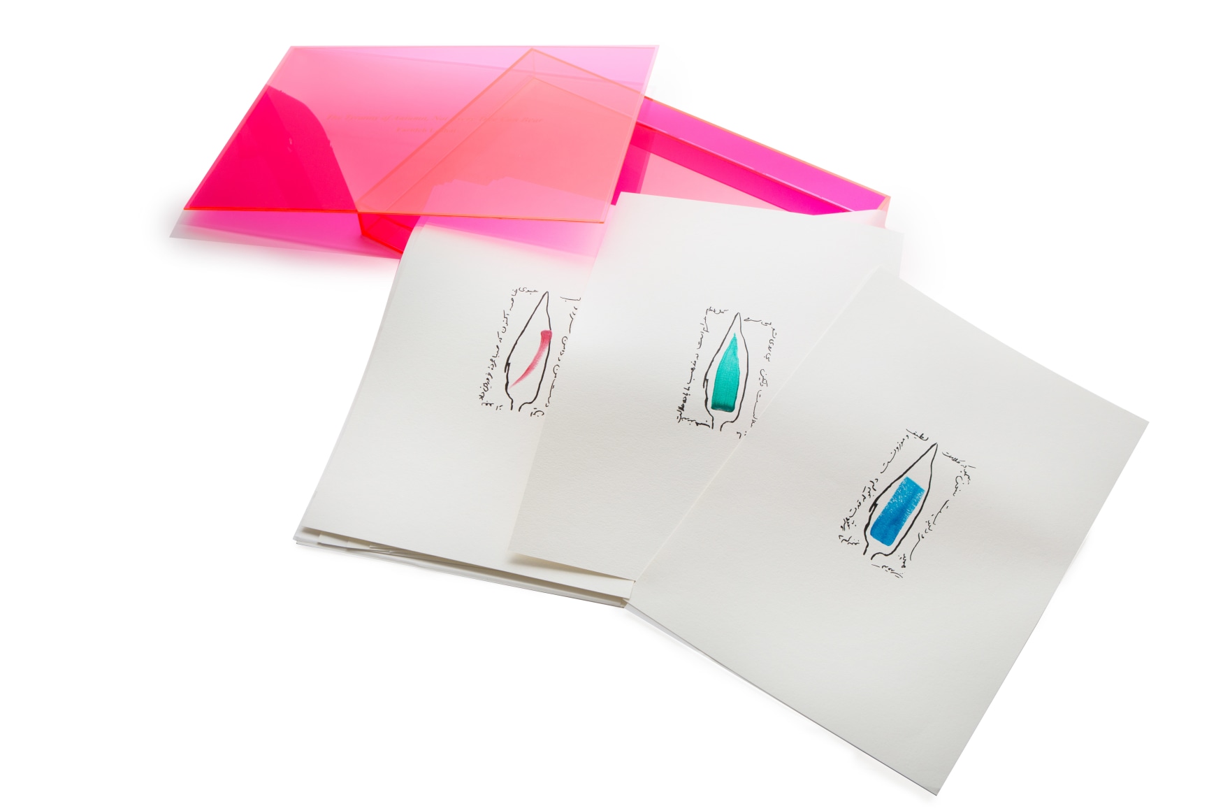 Farideh Lashai: 'The Tyranny of Autumn' Silkscreen Portfolio