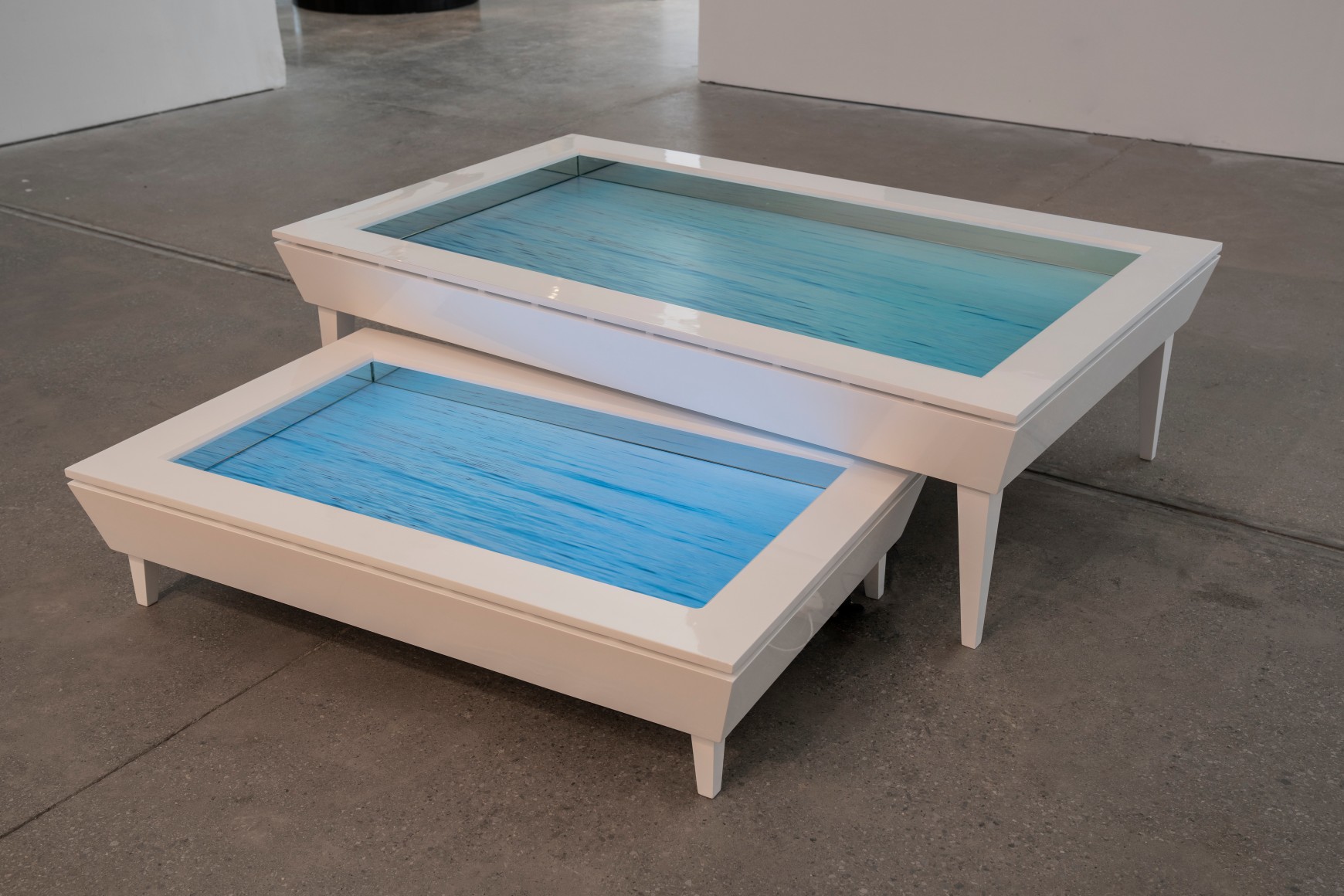 Maxi Cohen, Arabian Gulf, Stacking Video Coffee Table Dubai, 2023