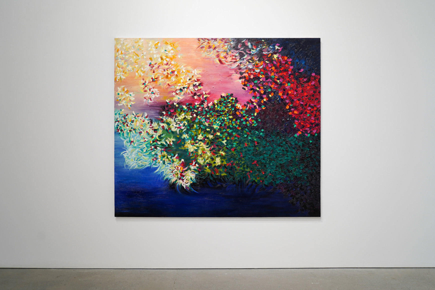 Nostalgia series: &ldquo;Blossom&rdquo;, 2017, Oil on canvas