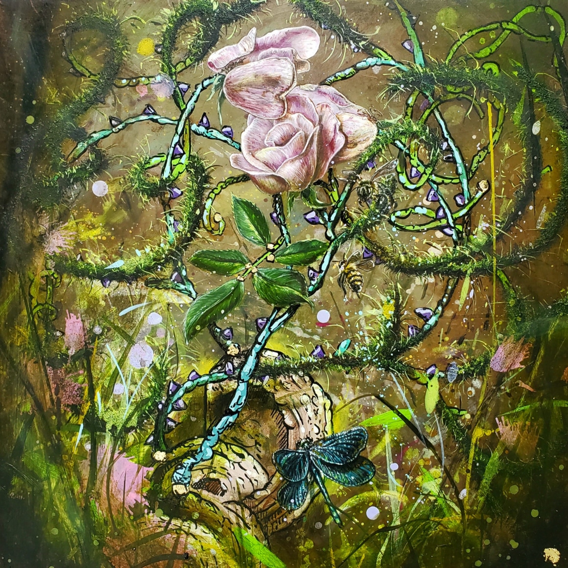 Nathaniel Galka, &ldquo;blooms made for you&hellip;&rdquo;, 2021