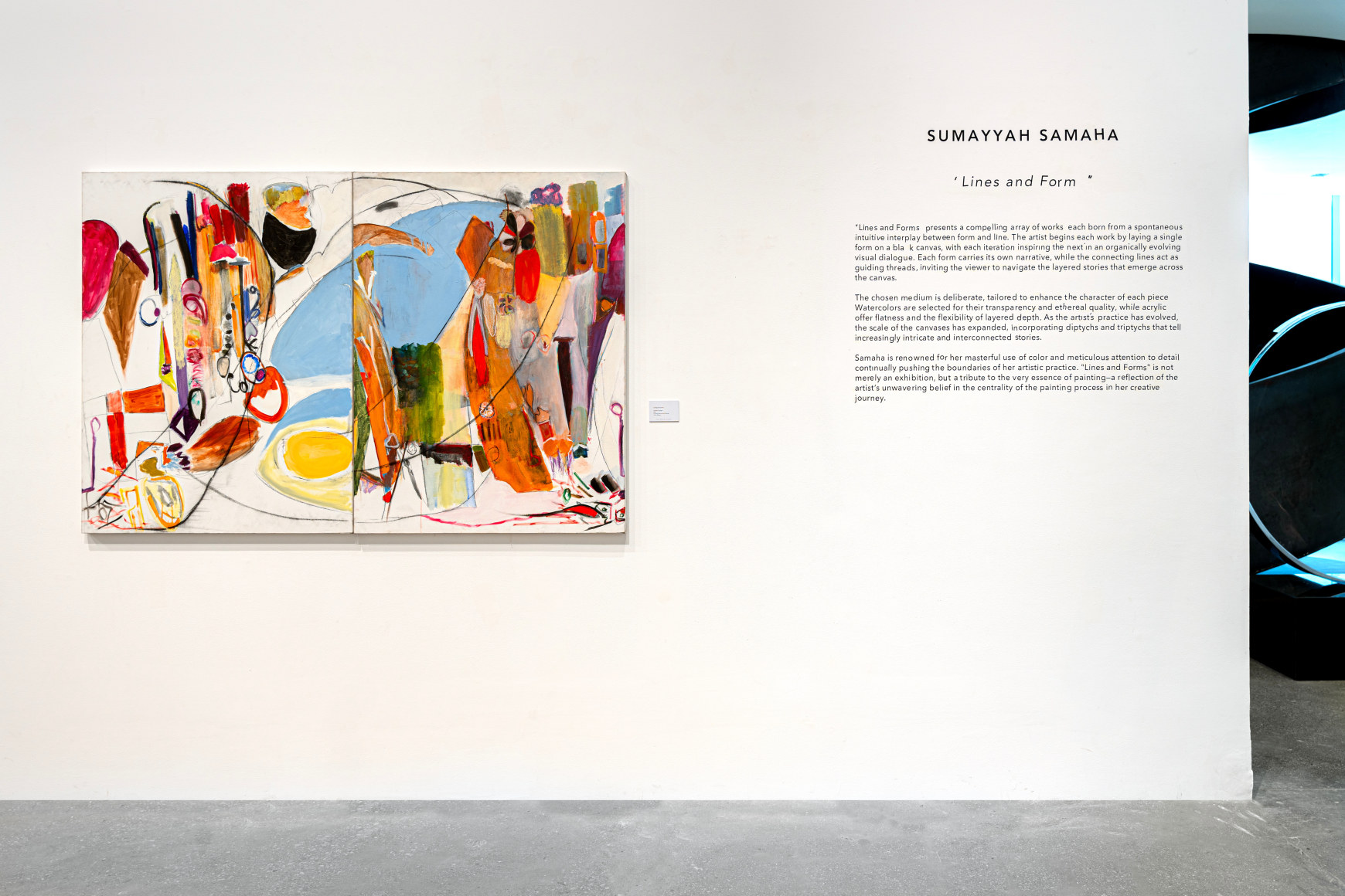 Sumayyah Samaha: Lines and Forms