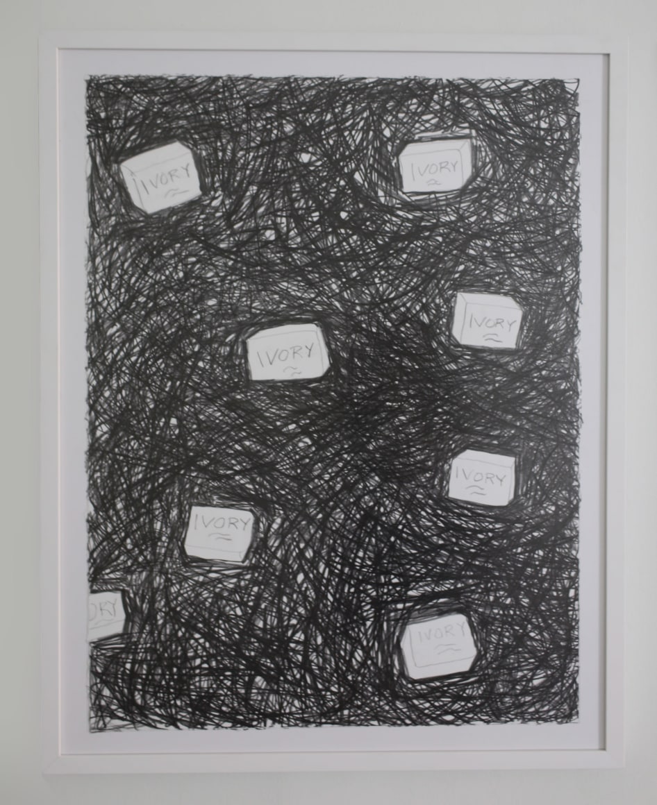 Chasing Perfect I, 2018, Graphite on paper