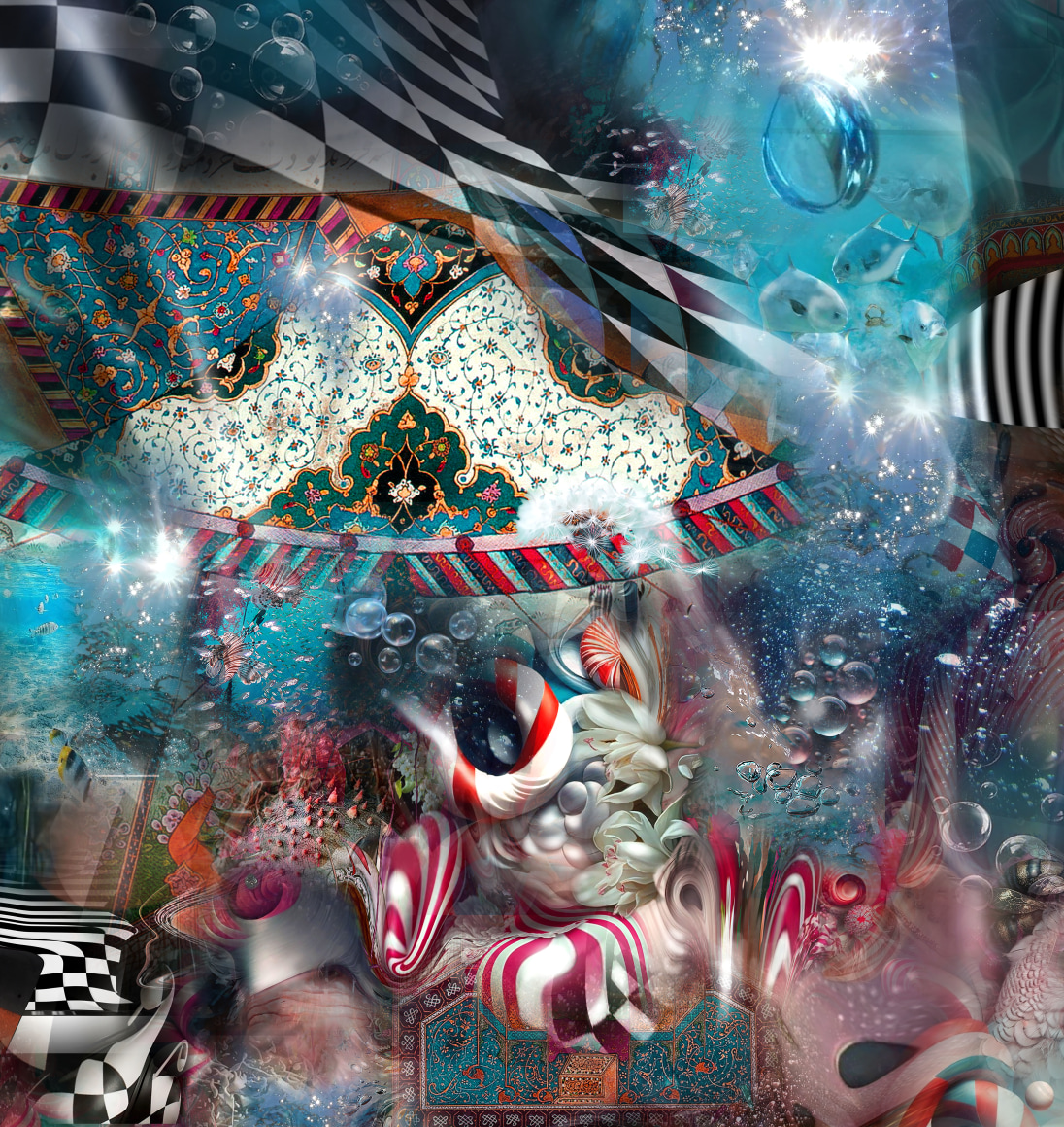 Naeemeh Kazemi Untitled&nbsp;(Bubble Land Series), 2025