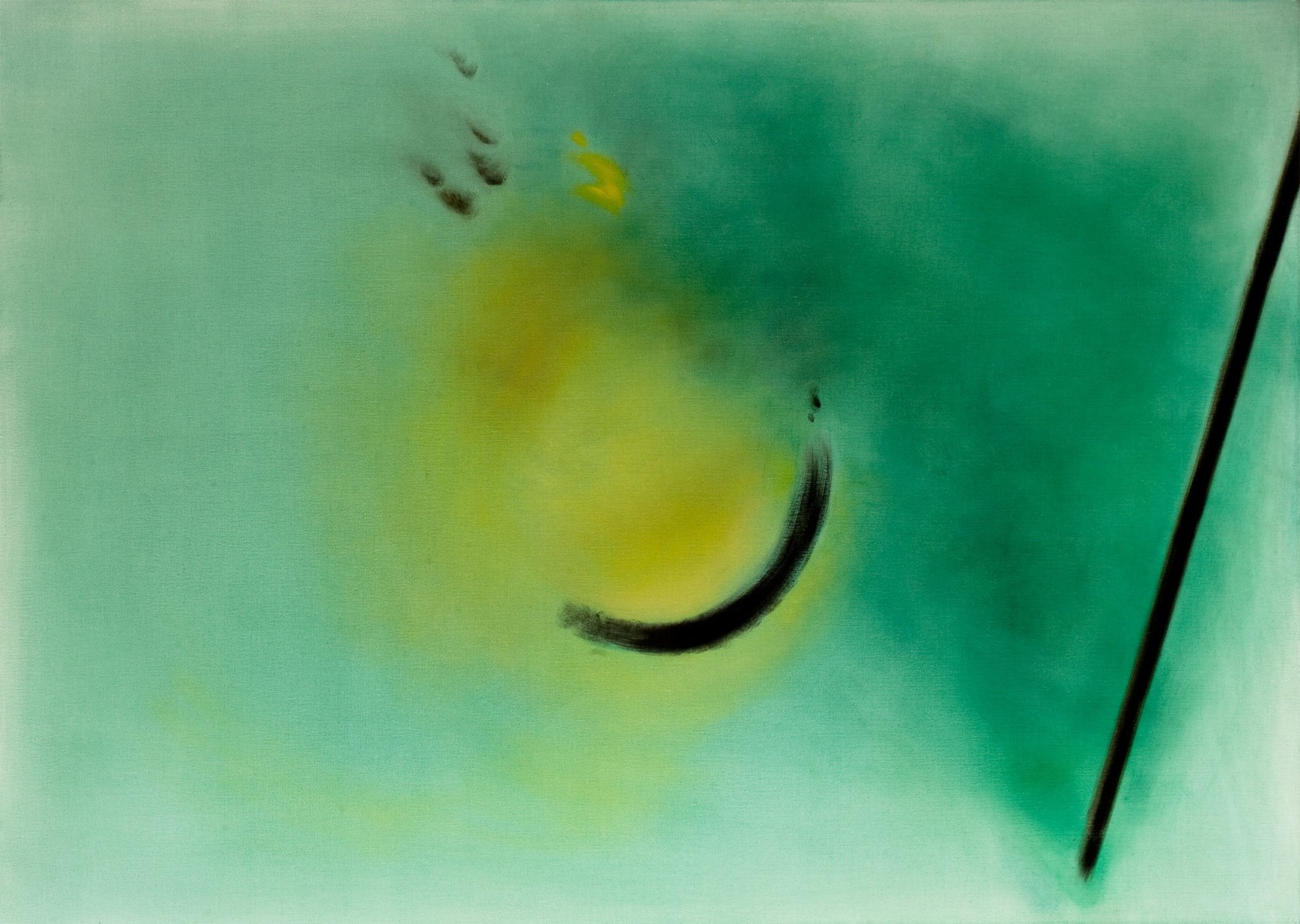 Saturday, 2011 Pigment and oil on Canvas