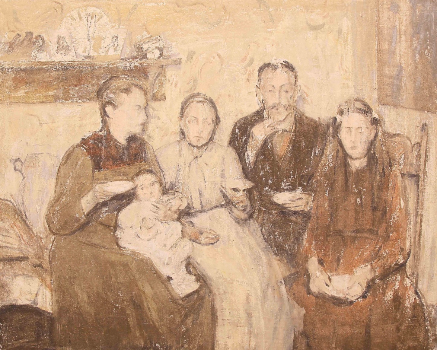 Series of The Table,&nbsp;2023, Oil on Canvas