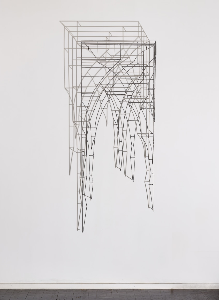Lamentation, 2016, Steel, light
