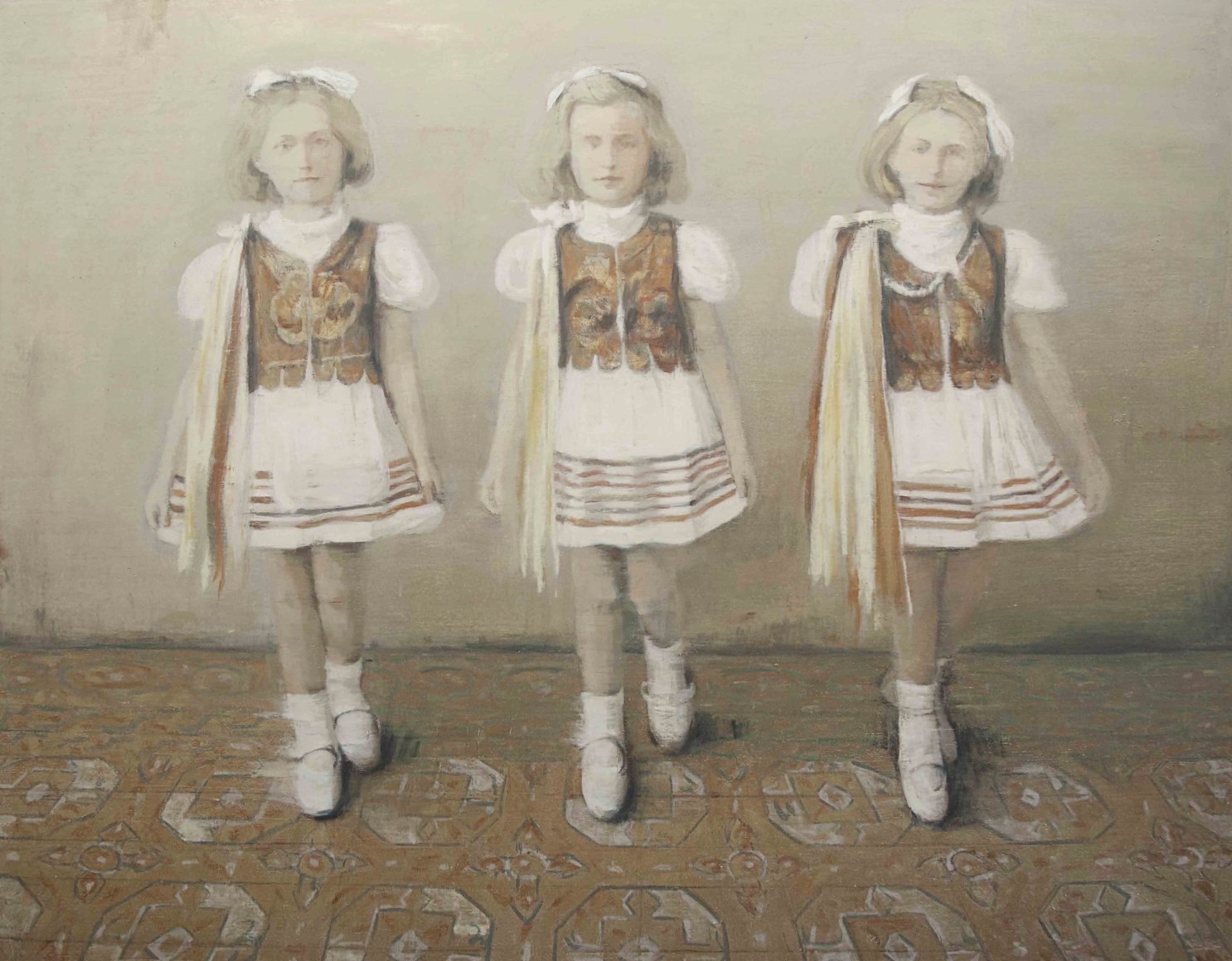 Series of Memorial Photos,&nbsp;2025, Oil on Canvas