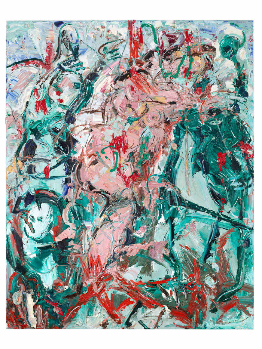 Marwan Sahmarani, Echoing, 2021
