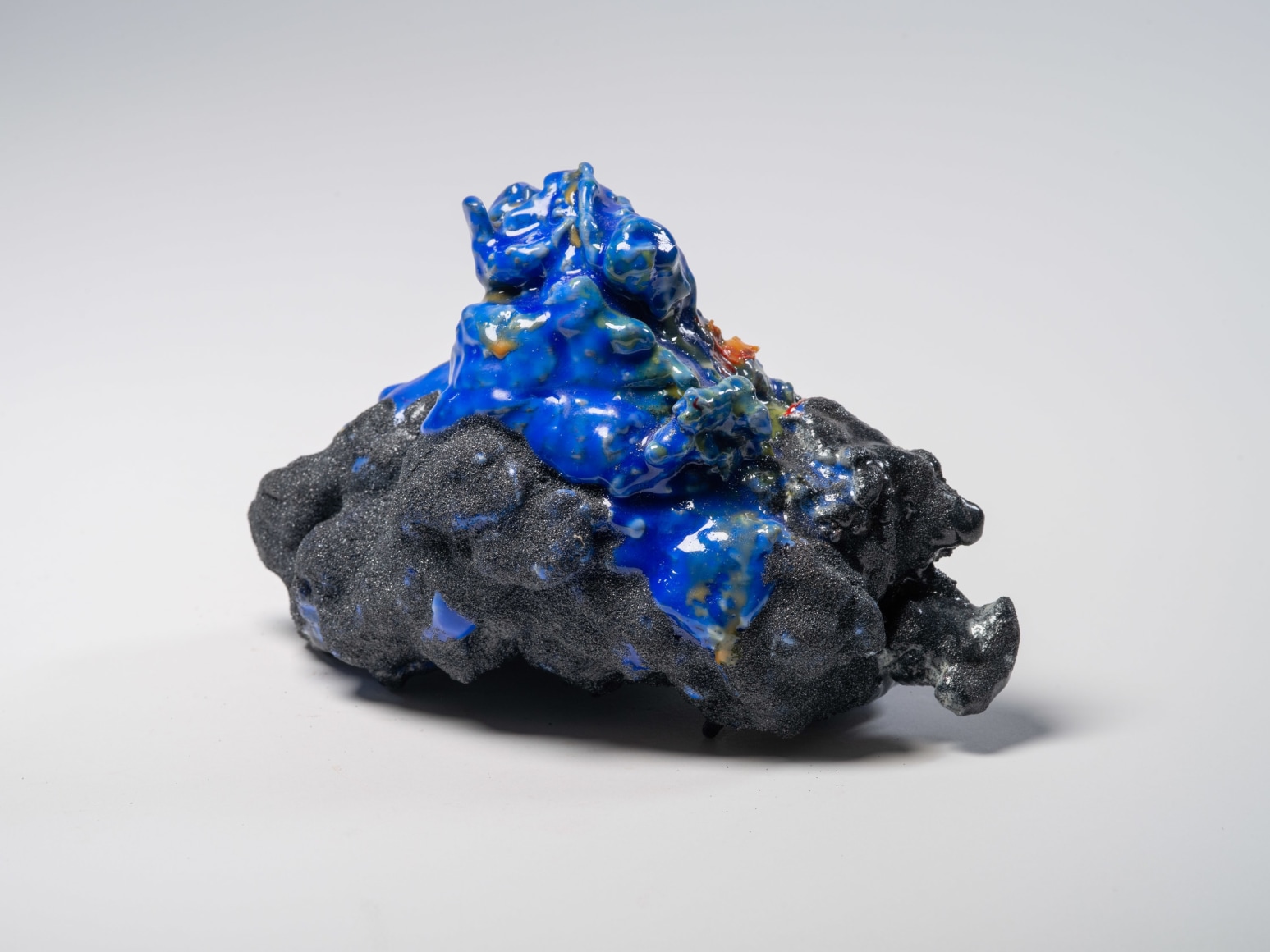 #113:, Painted Polystyrene, Carbarundum 3.25 x 7 x 4.25 in