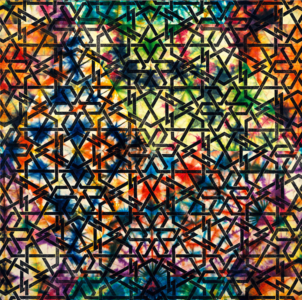Philip Taaffe, Damascene Panel, 2008 &nbsp;