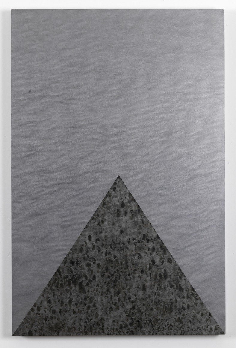 Nick Moss, Untitled (Flame Painting), 2019