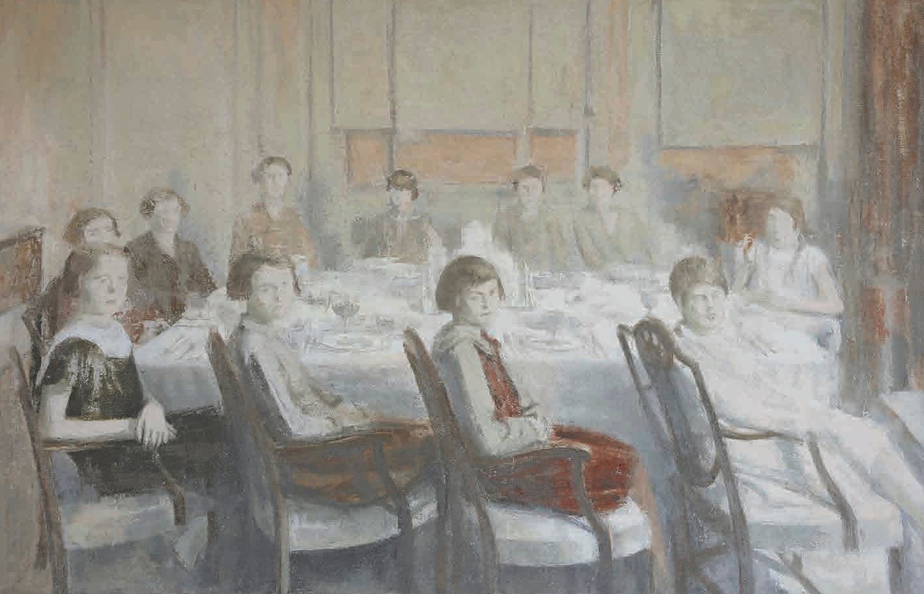 Series of The Table,&nbsp;2025, Oil on Canvas