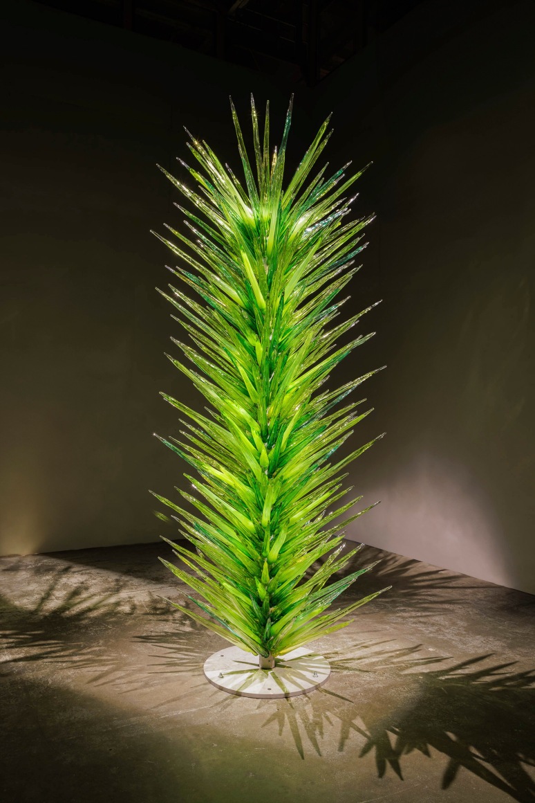 Dale Chihuly&nbsp;, Peridot Green Icicle Tower