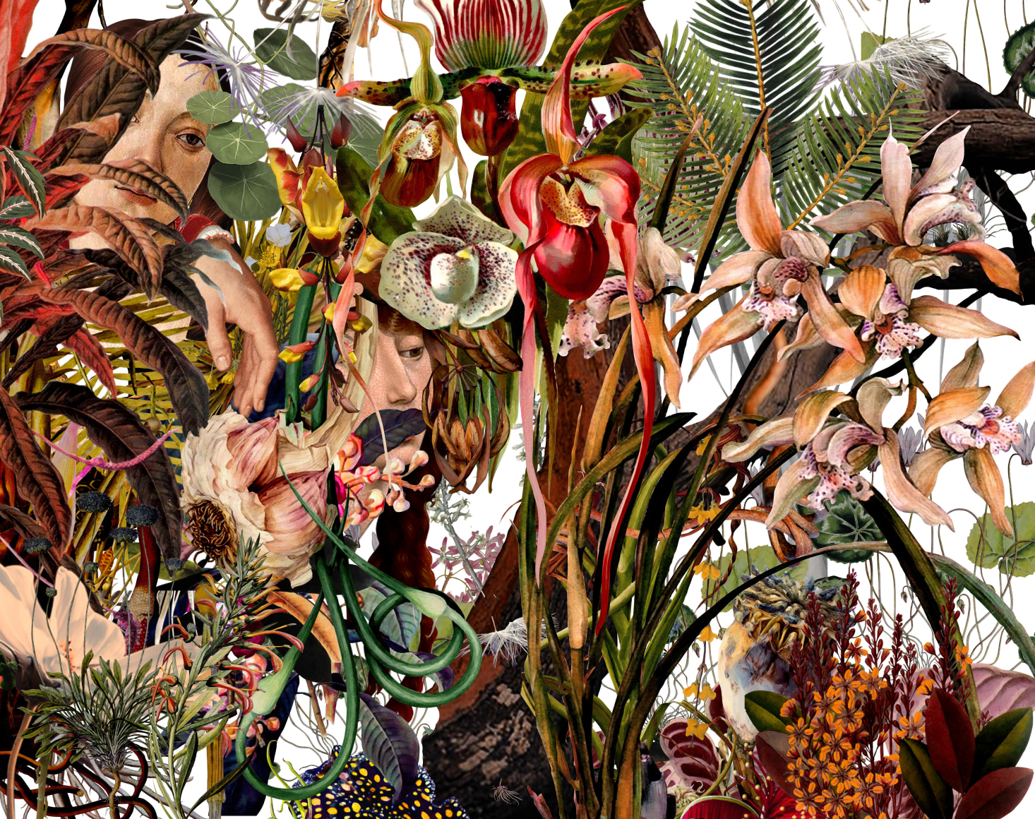 TURQUOISE SUMMER DAY, 2022, Enamel, Tar and Gold on canvas