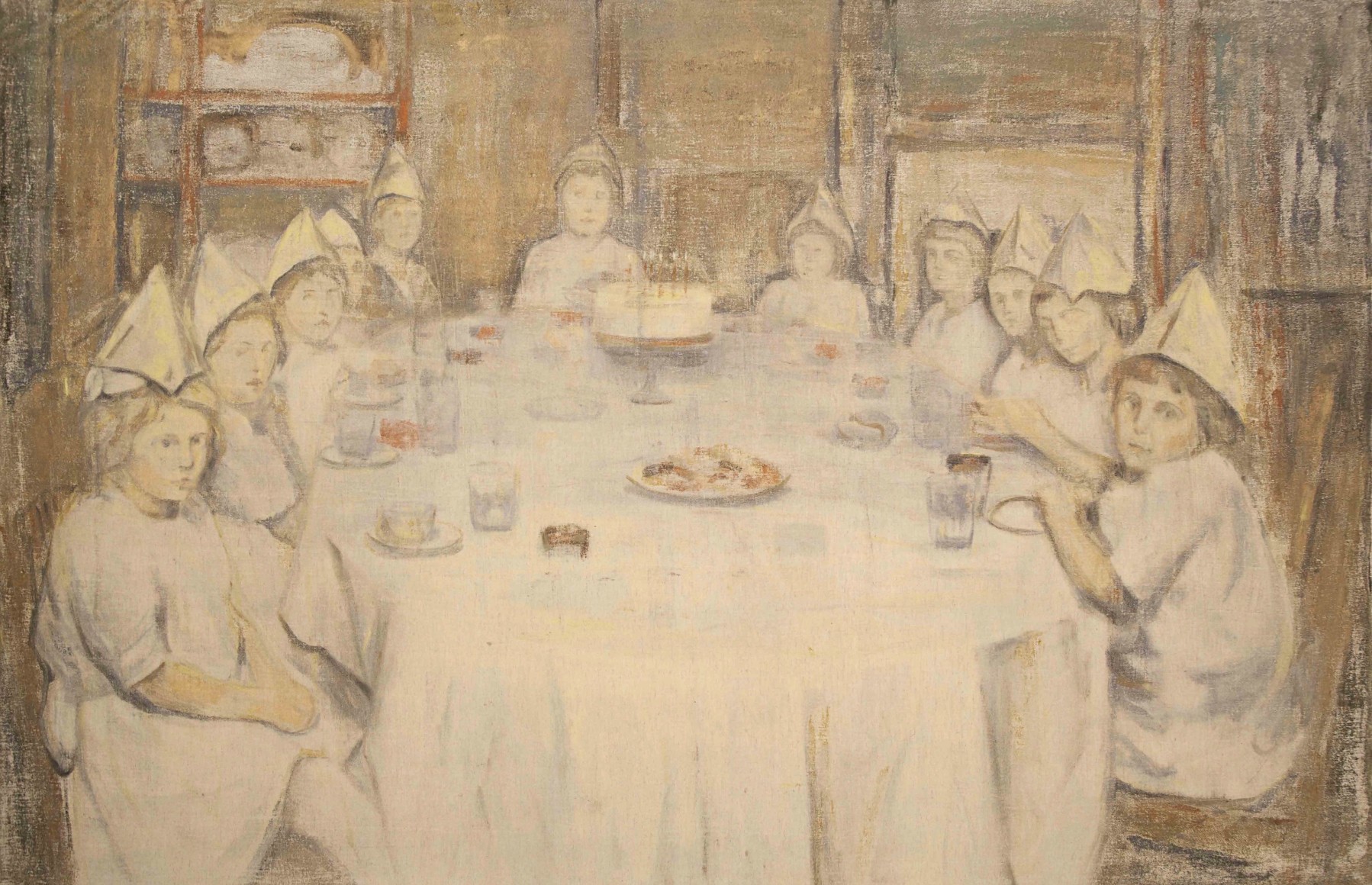 Series of The Table,&nbsp;2022, Oil on Canvas