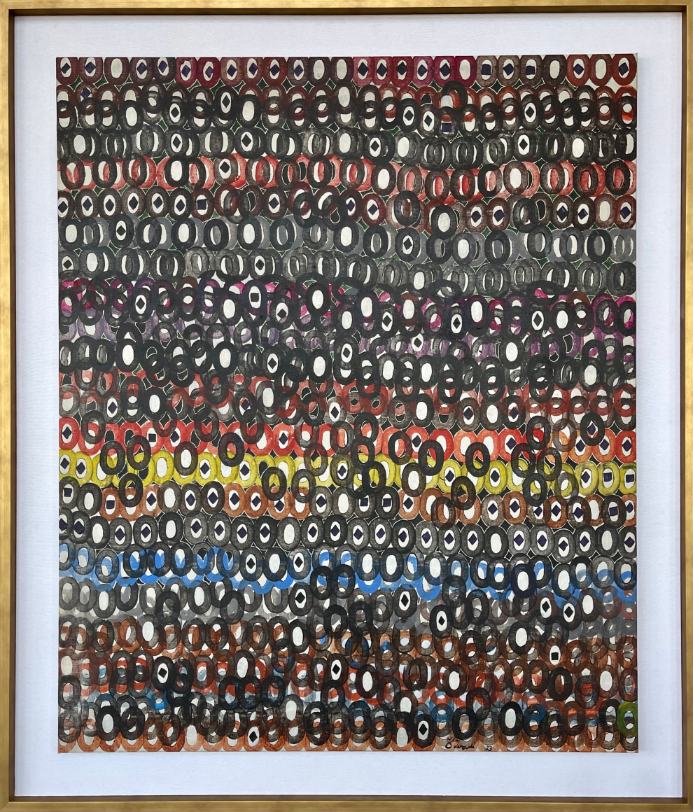 Charles Hossein Zenderoudi, Untitled, 1973